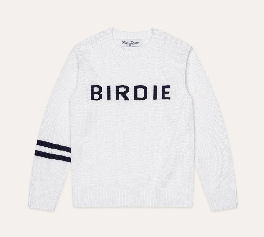 The Birdie Sweater (white)