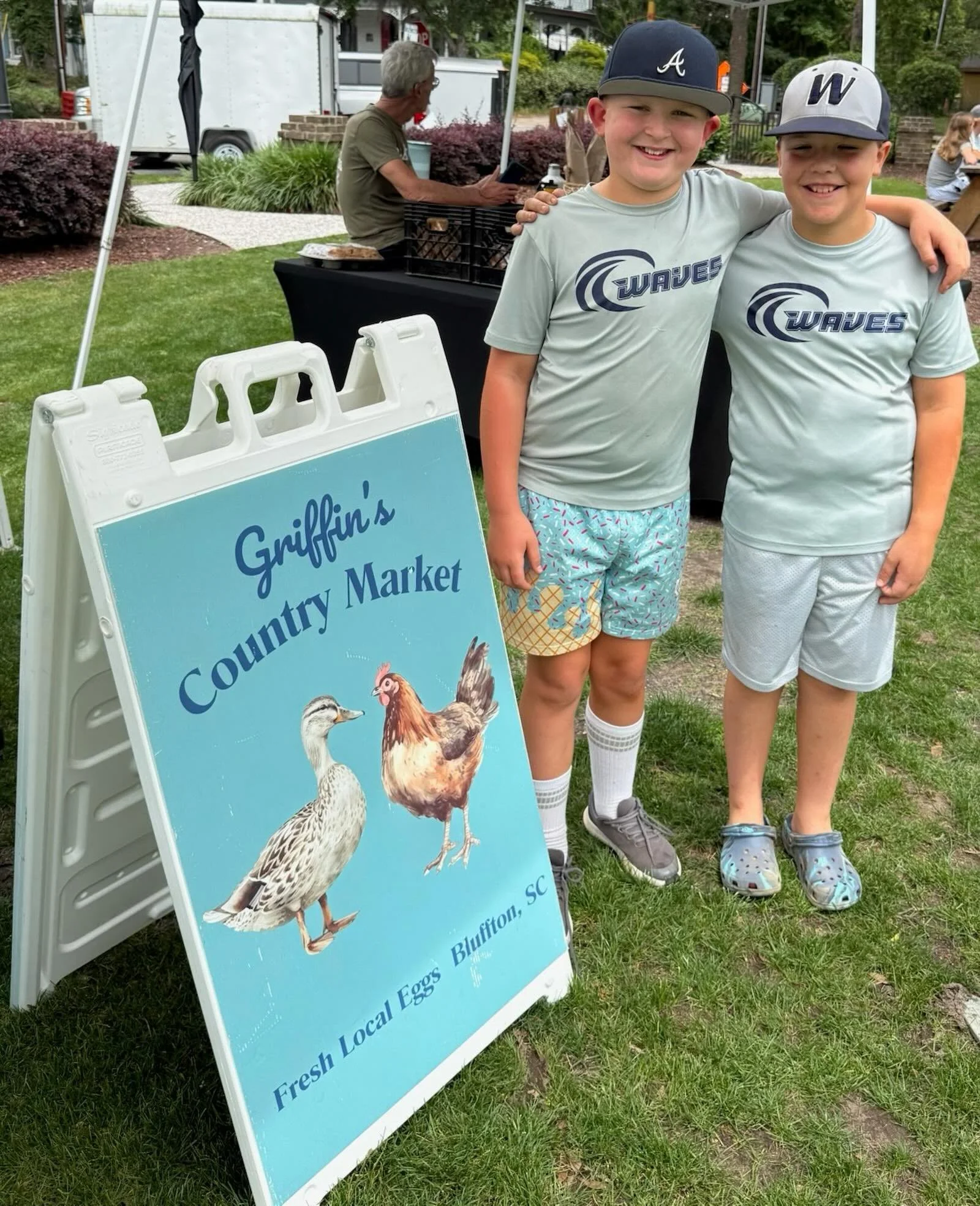 Yesterday, I had another FUN sold out day at the Bluffton Farmers Market. Thank you to my friend who is also a customer of mine!