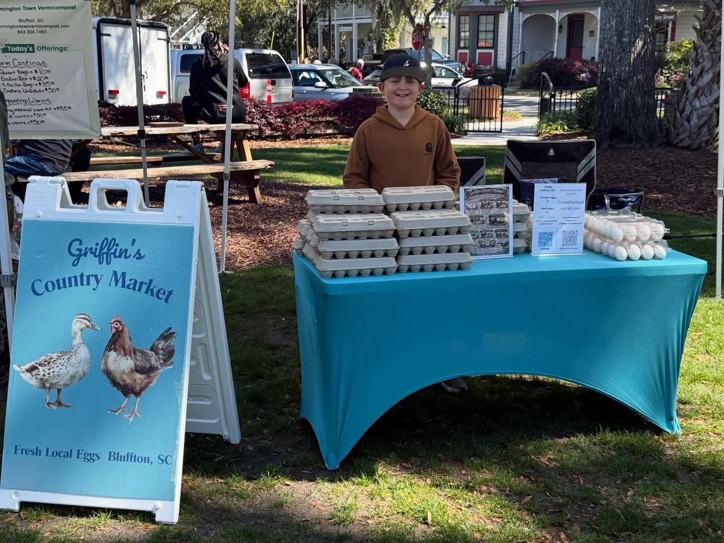Stop by and see me @farmersmarketbluffton !!