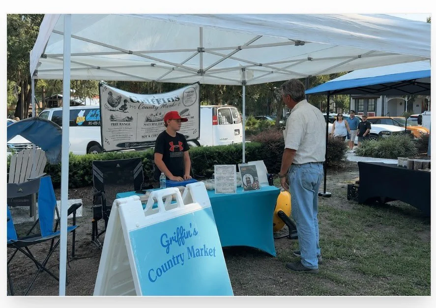 BUSY day at the market. 24 dozen chicken and 18 dozen duck eggs SOLD! Im all out! Remember, you can pre-order online if you missed my eggs today. Griffinscountrymarket.com