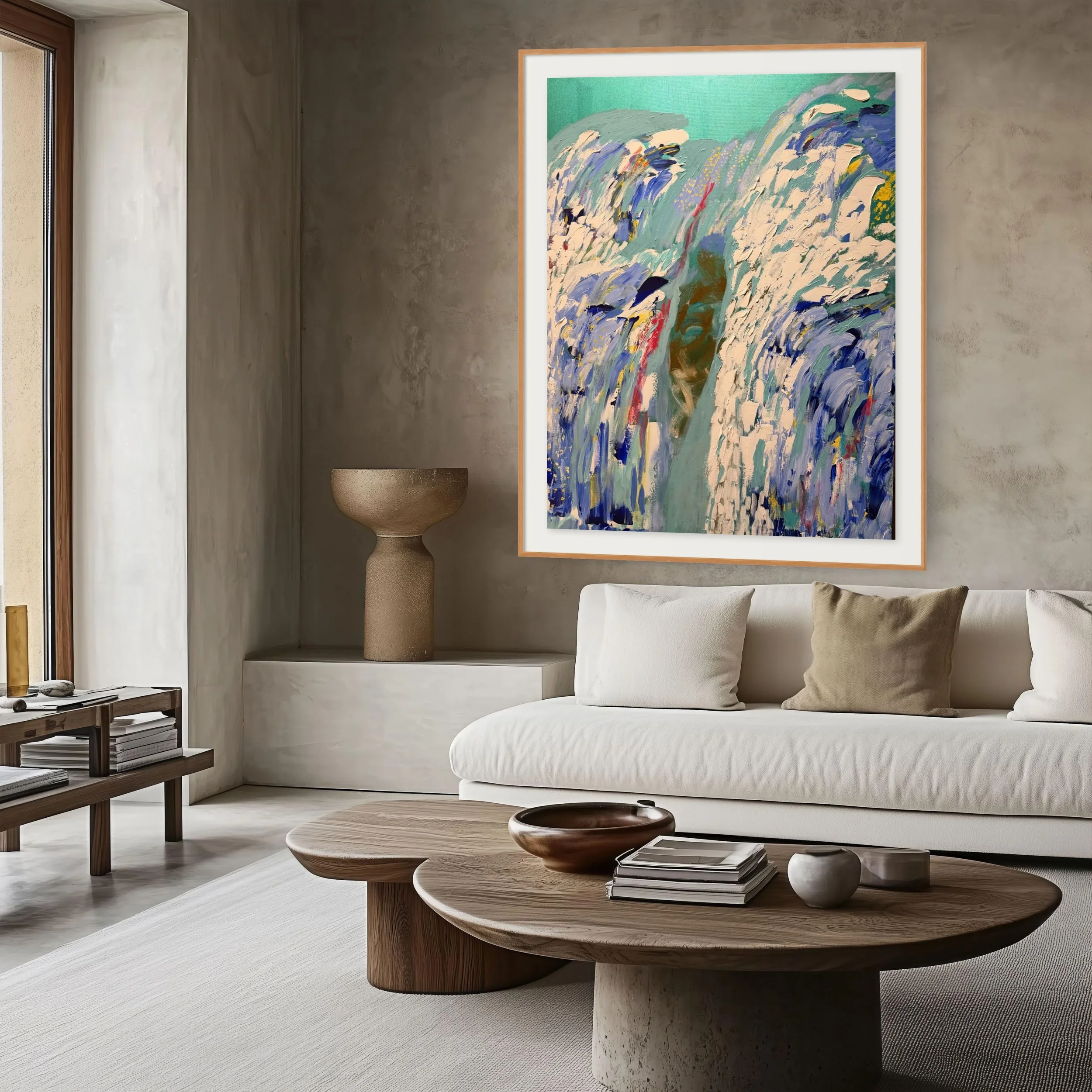 ‘Abstract Waterfall #2’ Original
