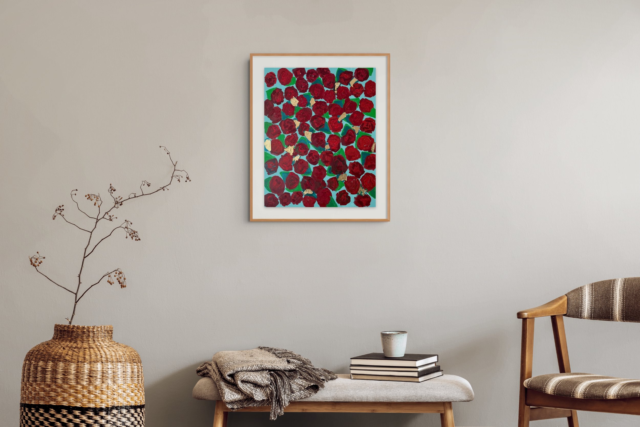 'Rose Garden #3' Original