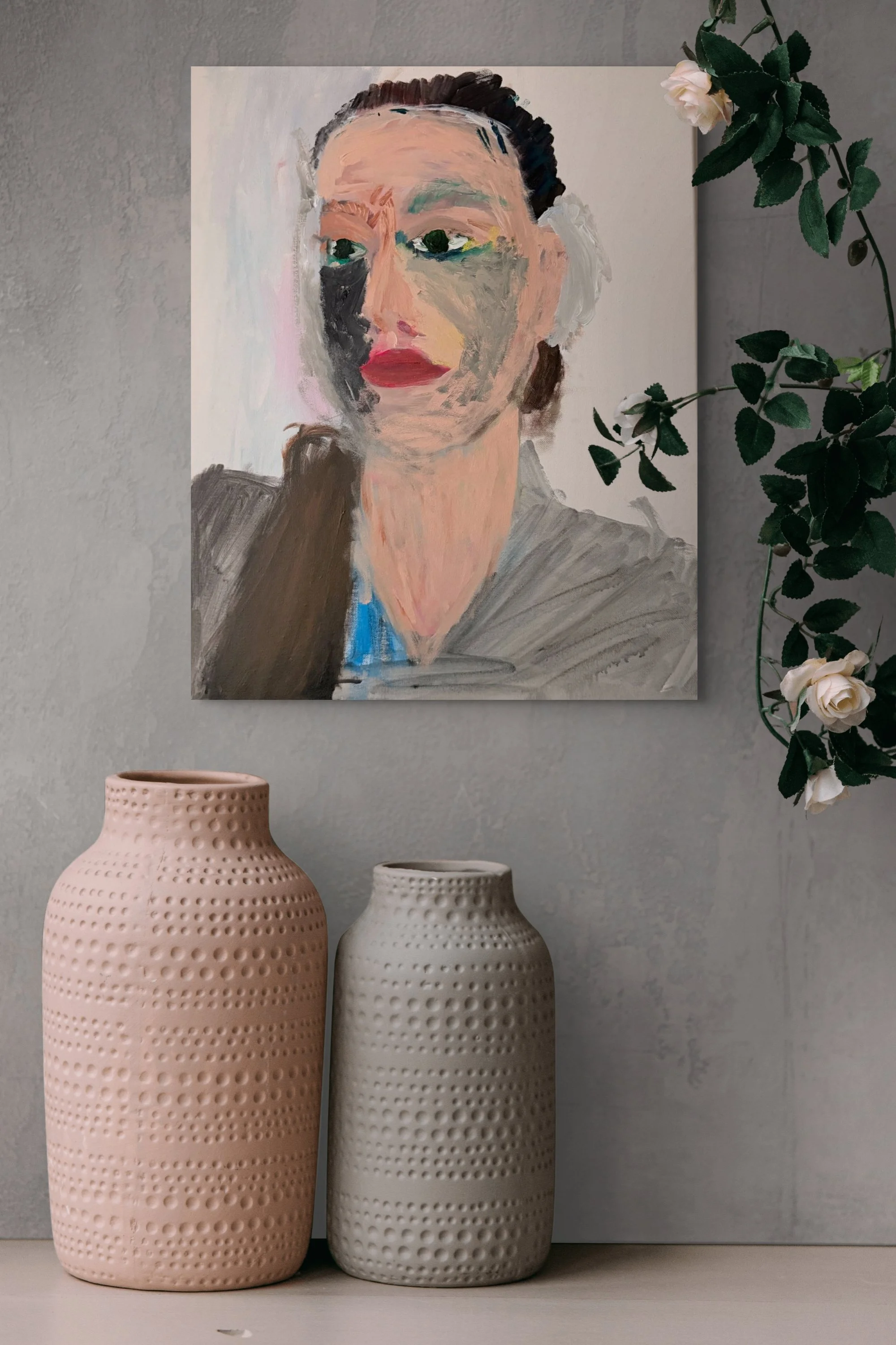 'Half Smile' Original