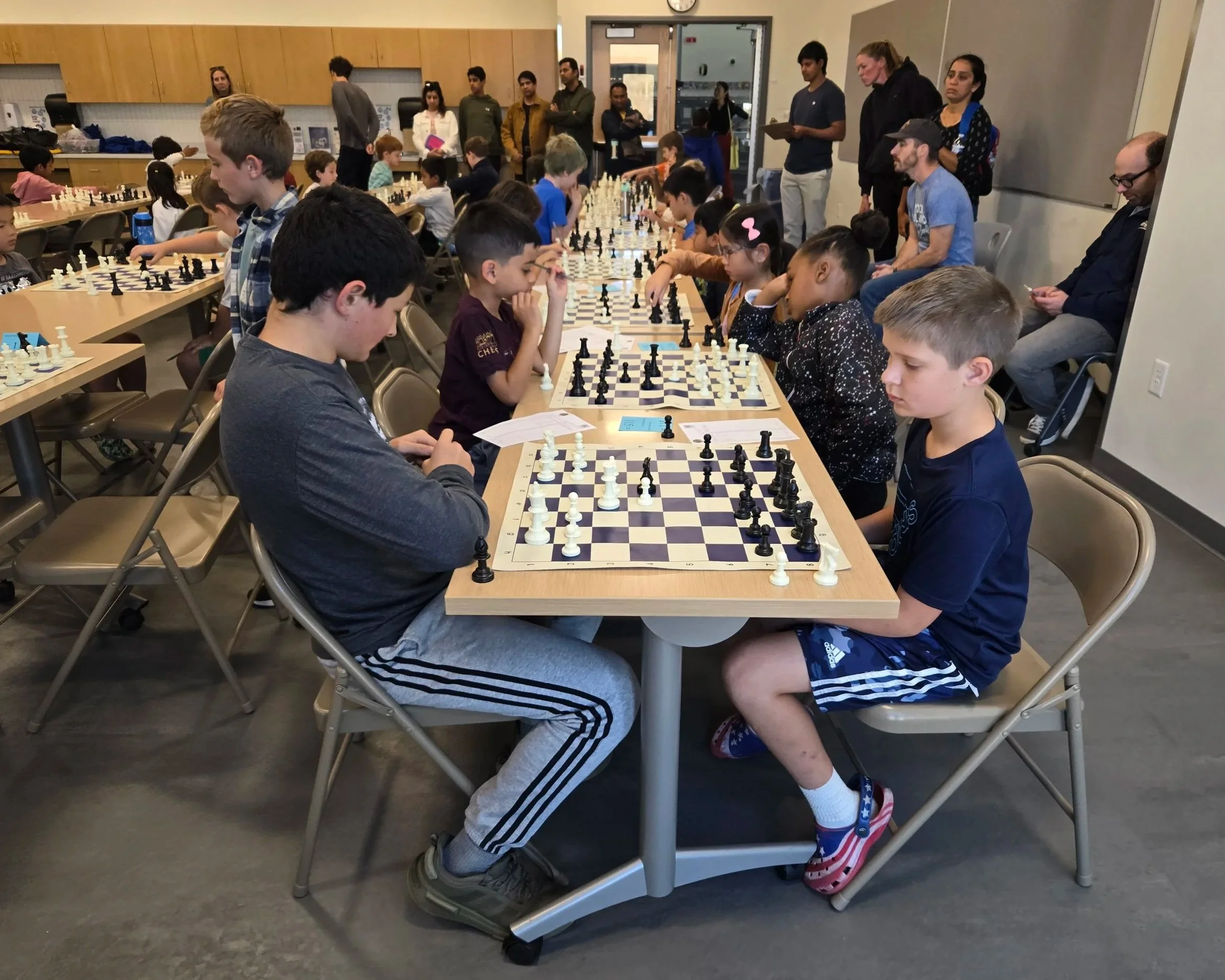 First tournament at Pope Farm Elementary