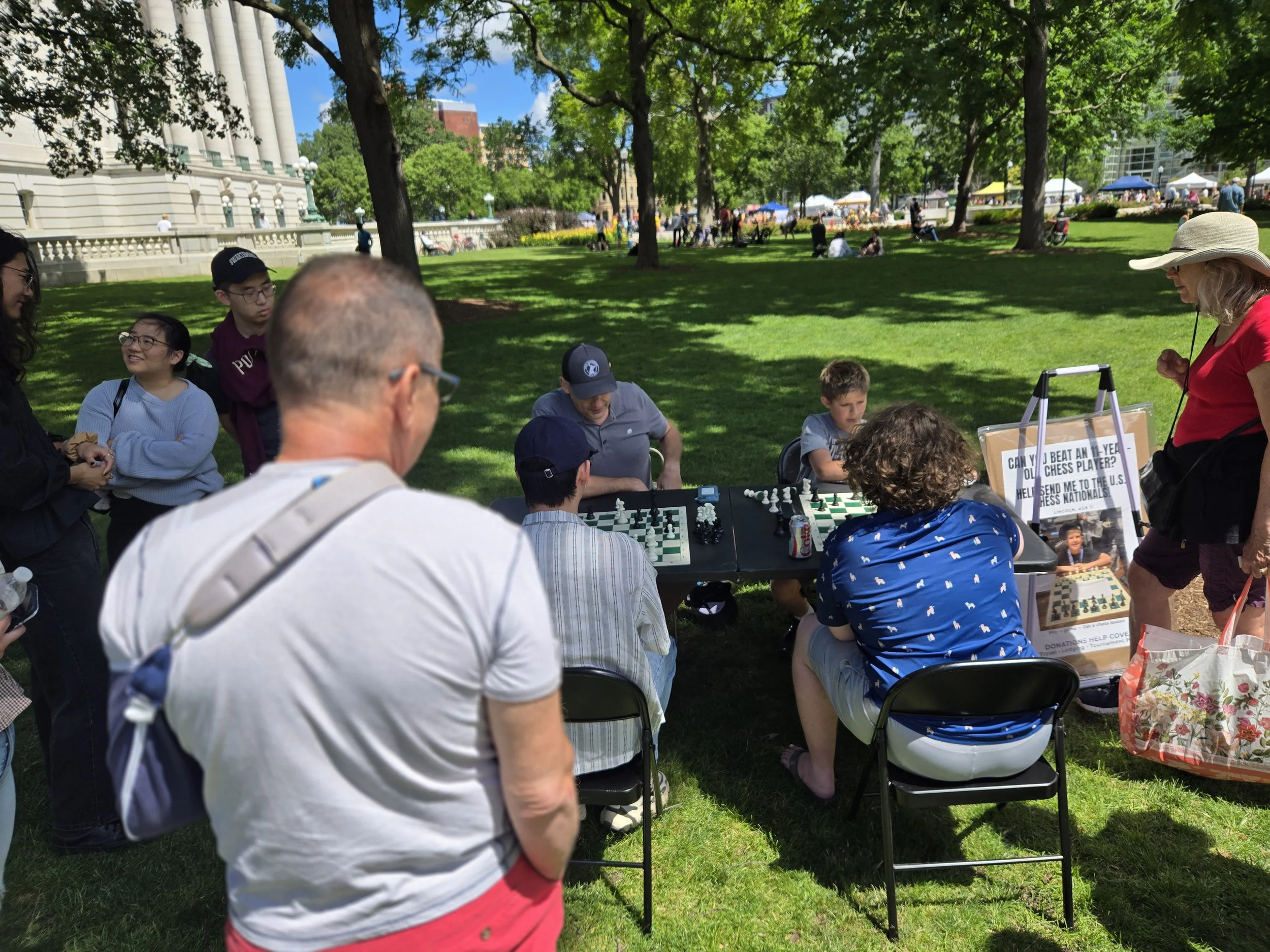 Chess at the Farmer’s Market