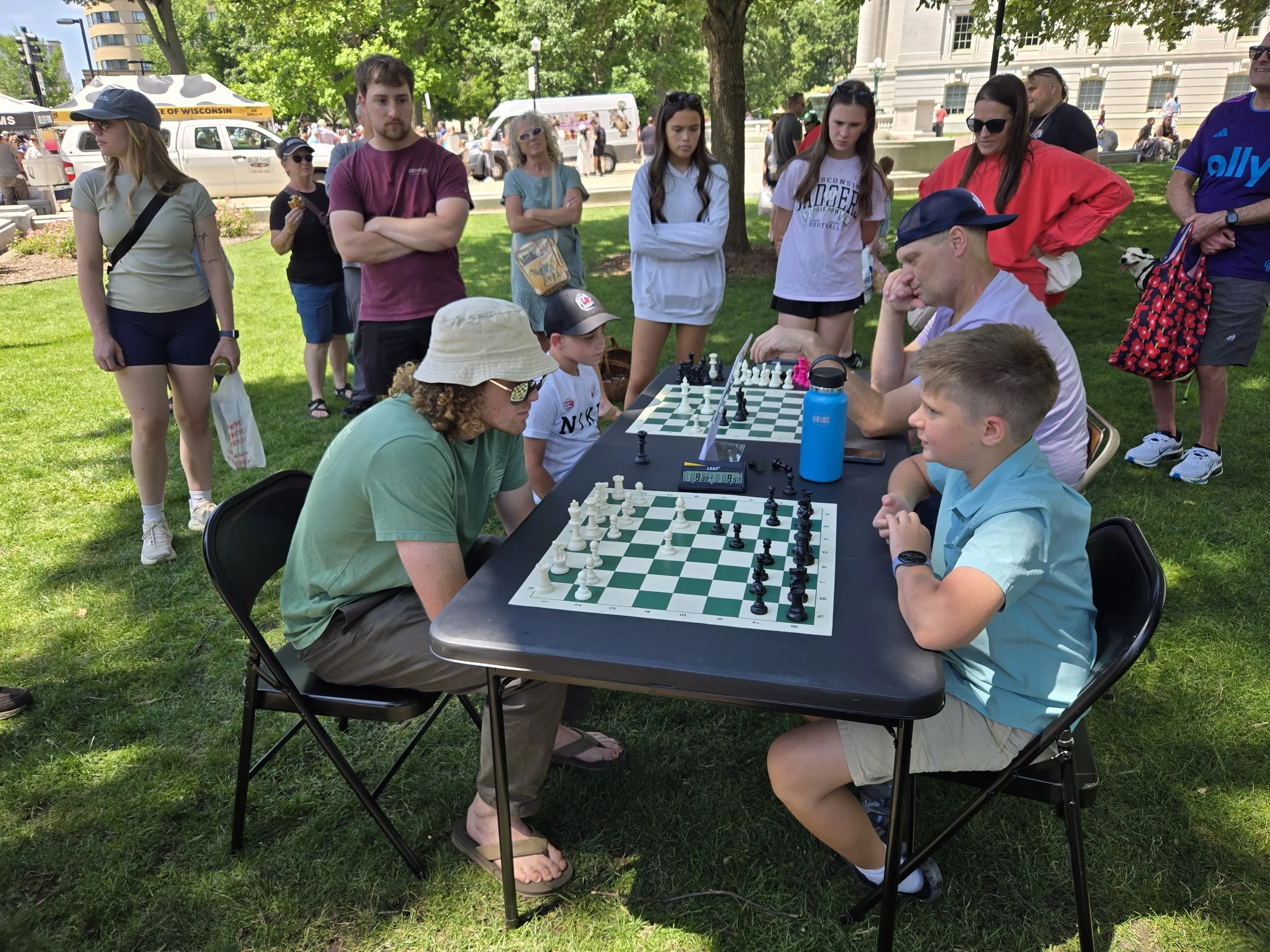 The People You Meet Across a Chessboard