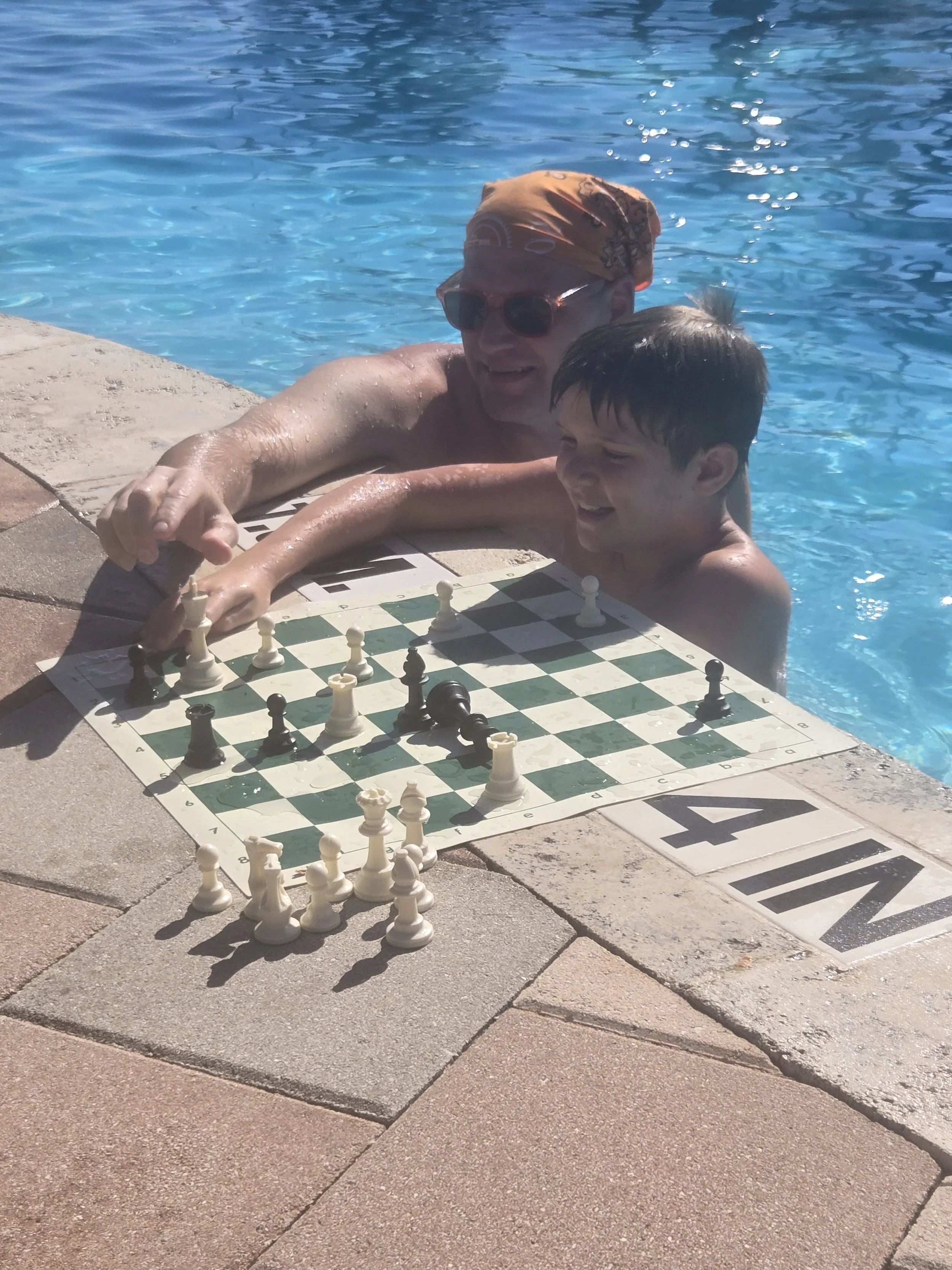 Swimming and chess of course