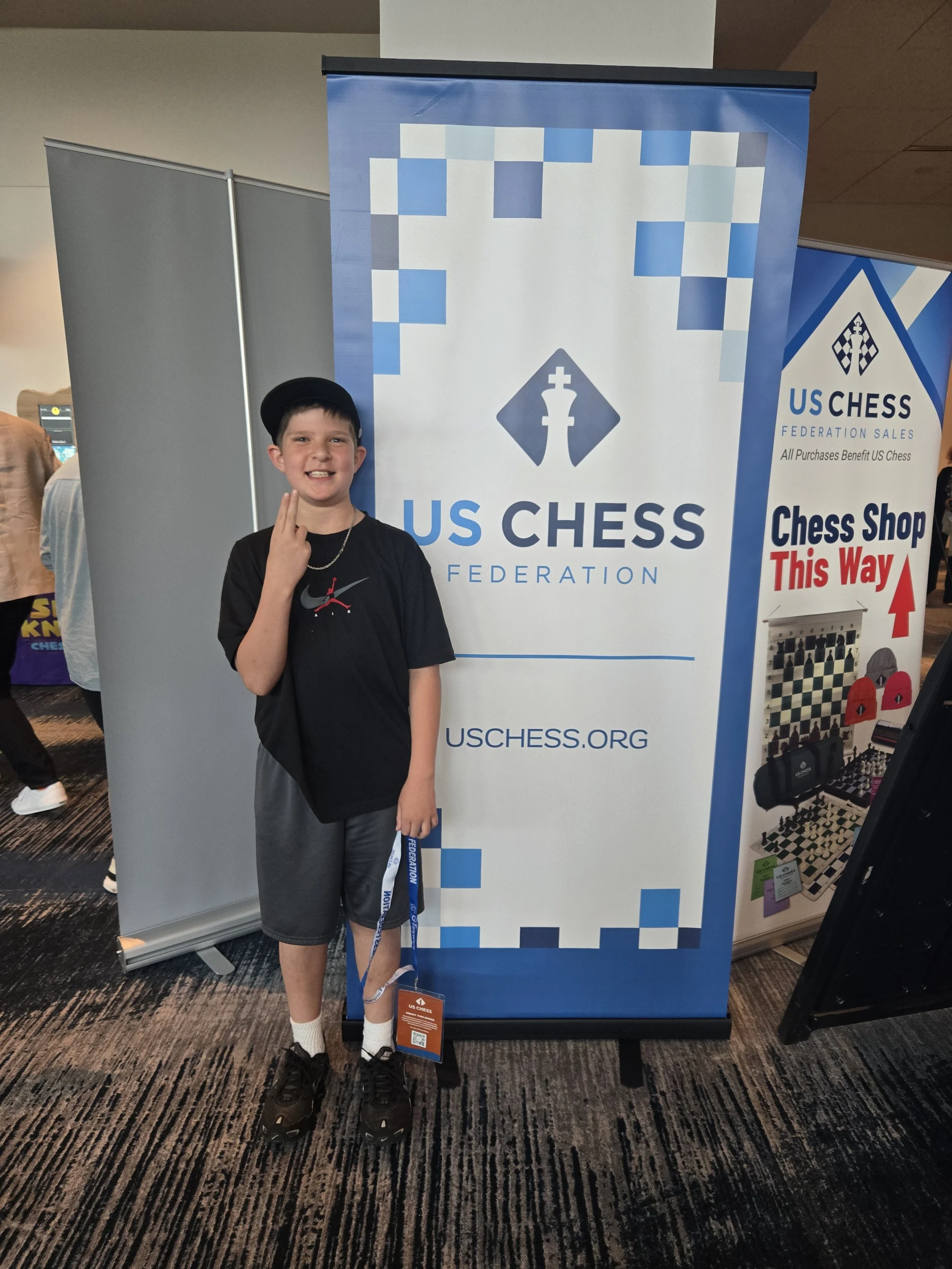 After his first two wins at the U.S. Chess Federation Nationals