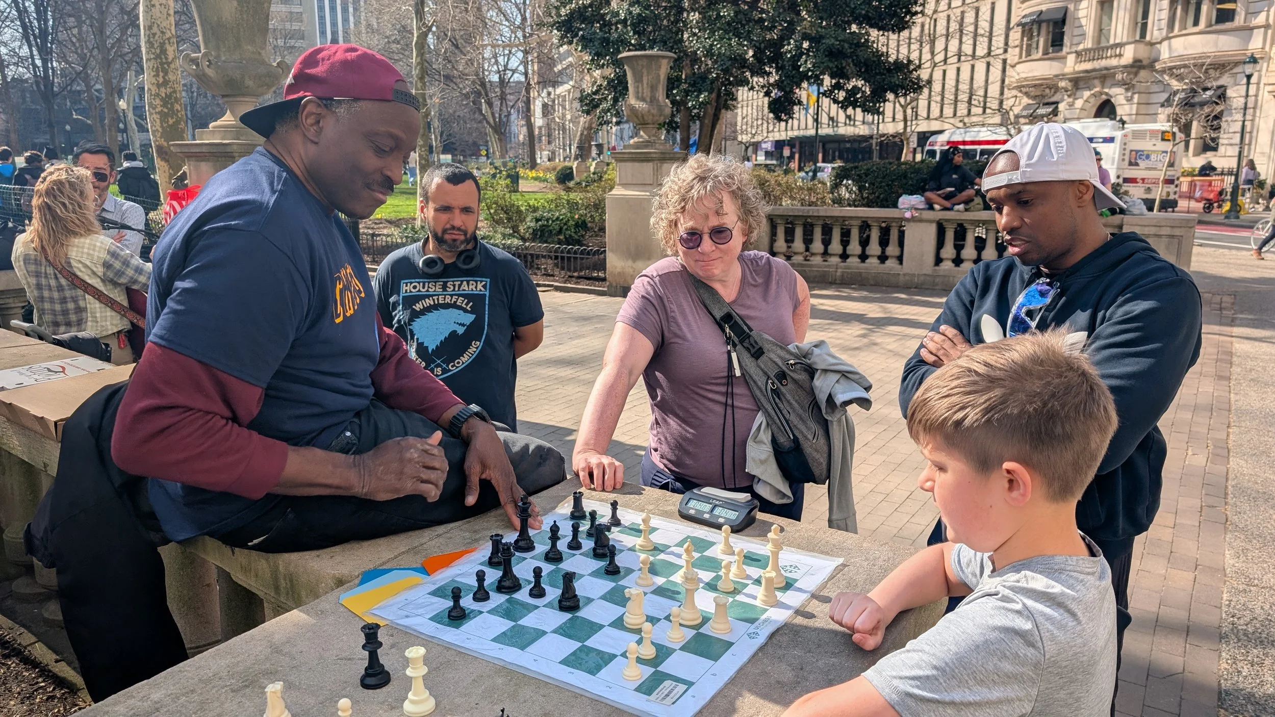 Playing a chess hustler in Philadelphia