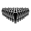 A large group of people