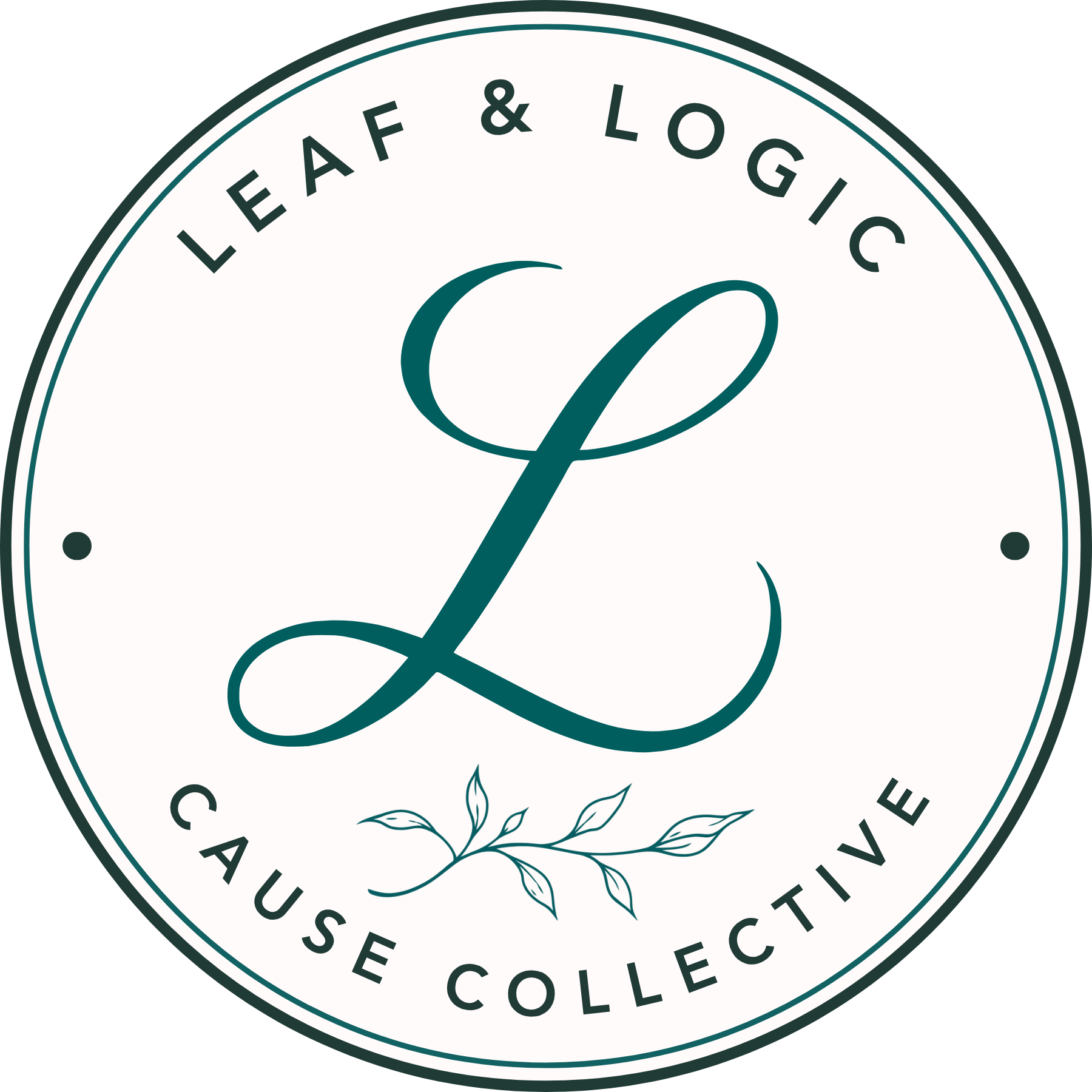 Leaf & Logic Cause Collective logo