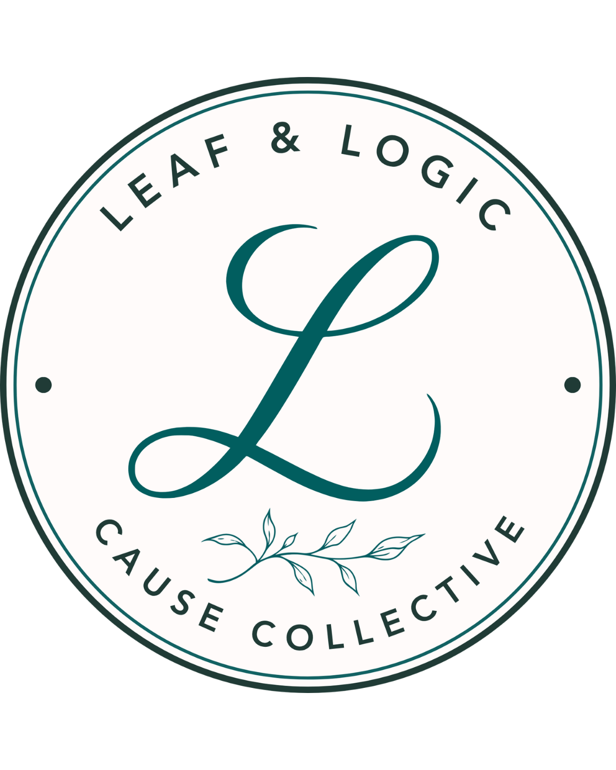Leaf & Logic Cause Collective logo
