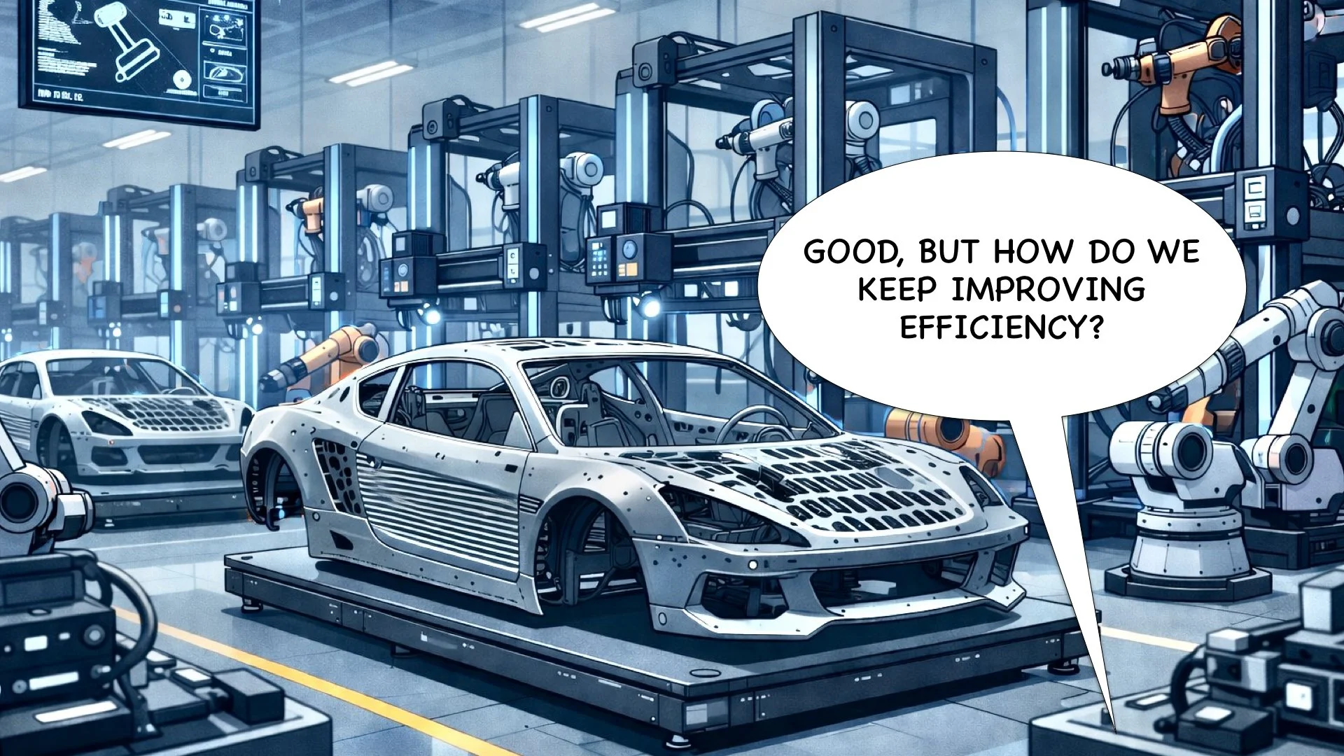 Automated automotive assemble plant