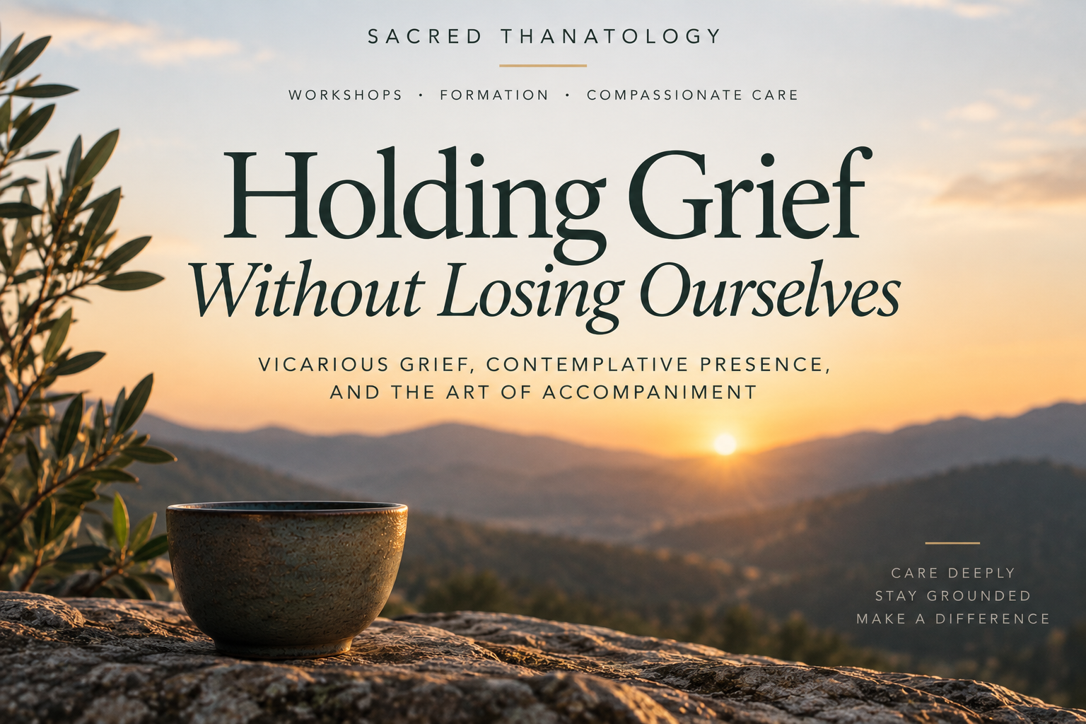 Holding Grief Without Losing Ourselves
