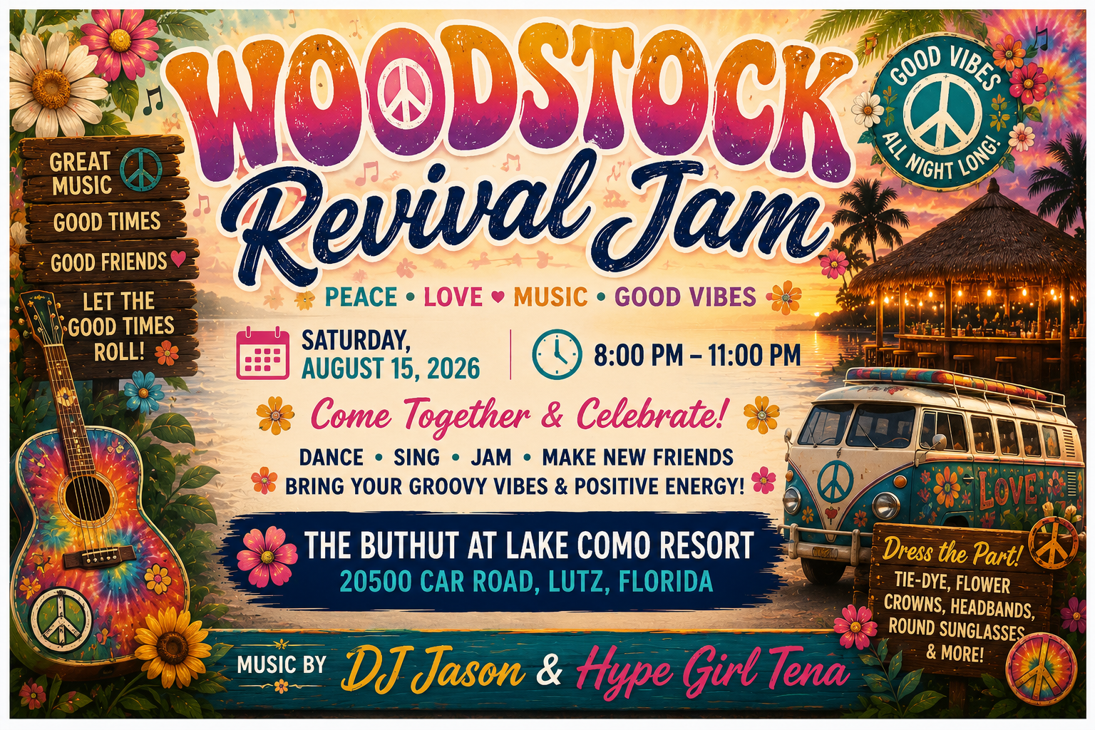 Woodstock Revival Jam Dance Party