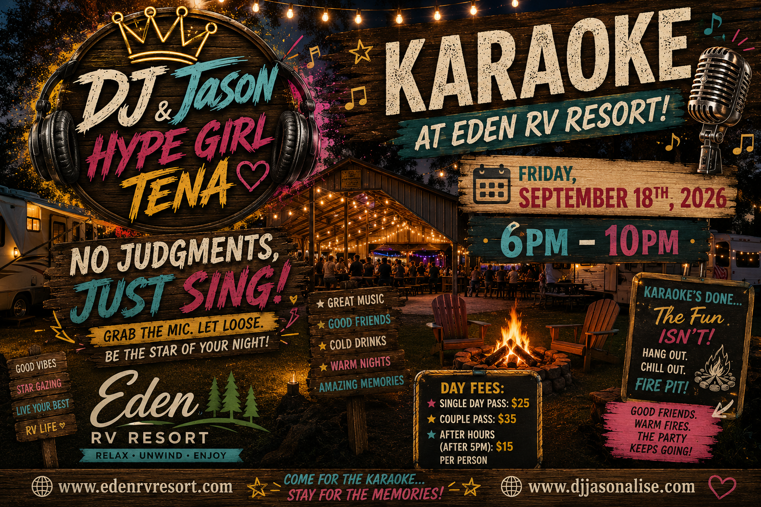 Karaoke @ Eden RV Resort