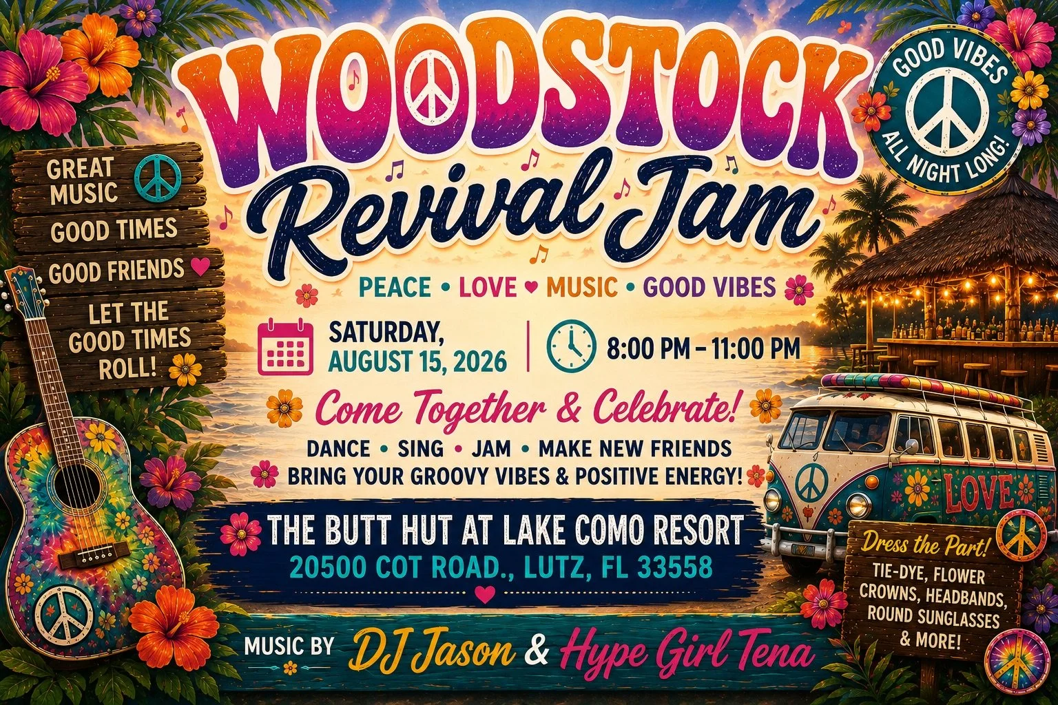 Woodstock Revival Jam Dance Party
