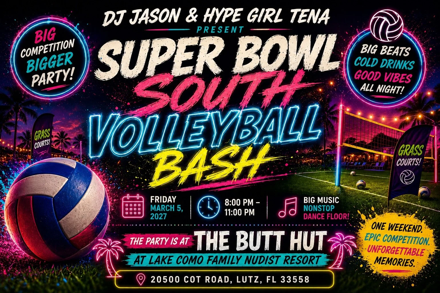 Super Bowl South Volleyball Bash