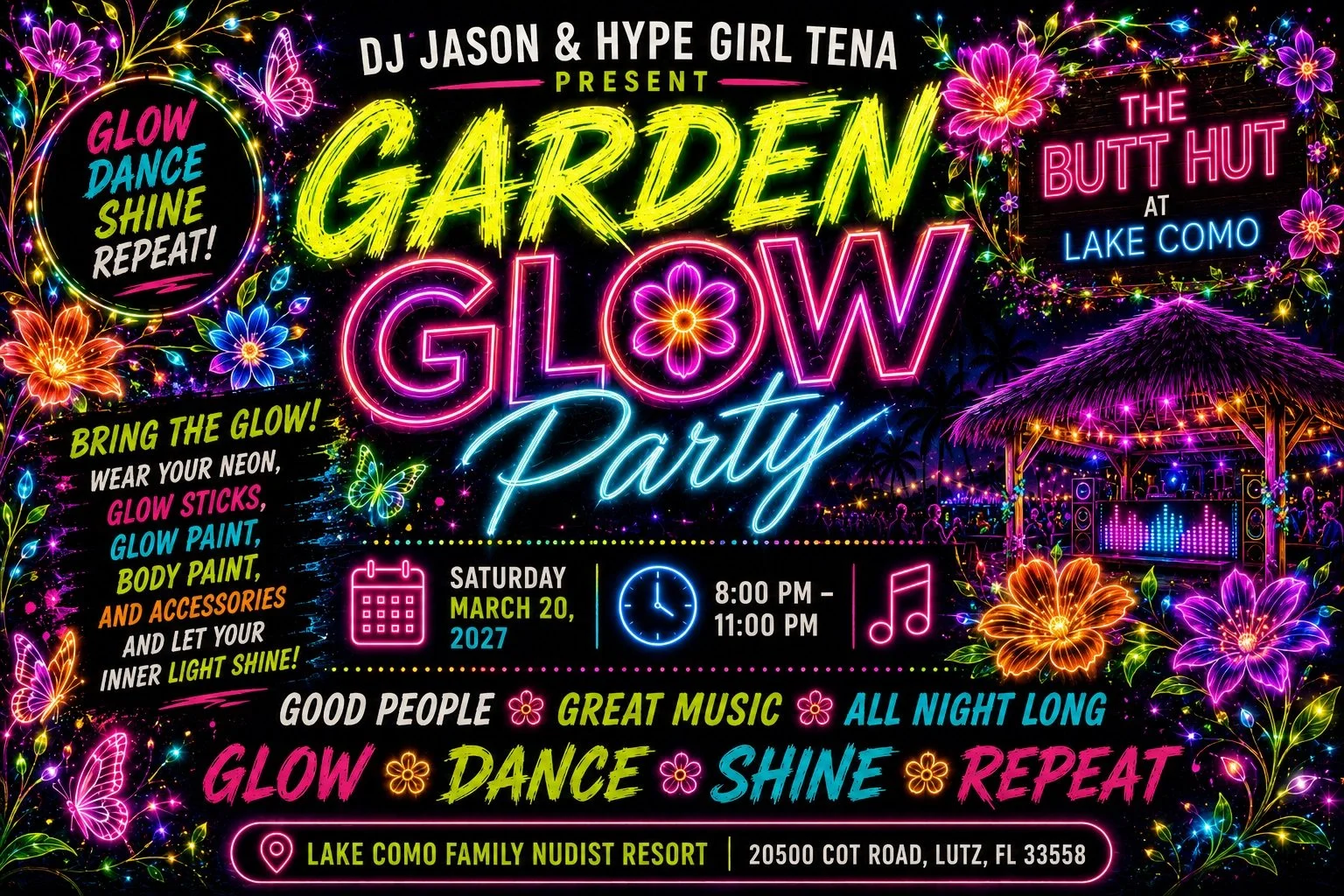 Garden Glow Party