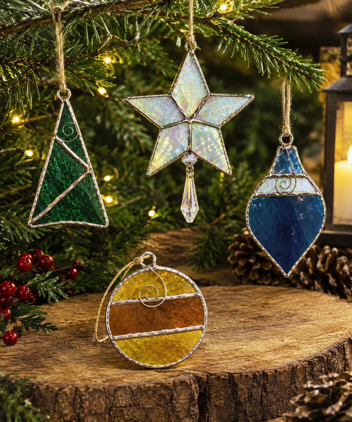 Stained-Glass Ornament Making