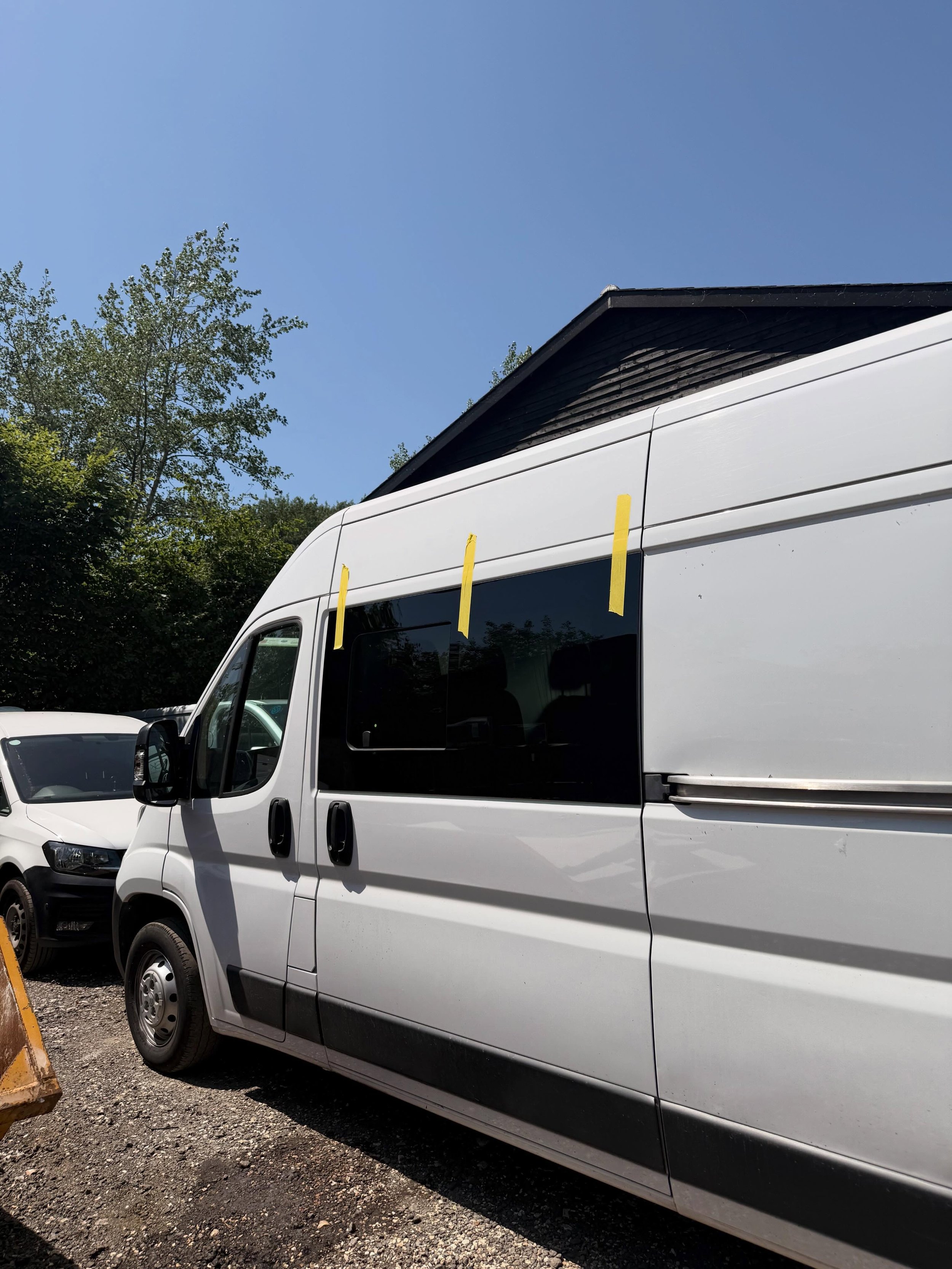Less work van, more adventure van by the day. 

The side windows are in, opening up the van and bringing us one step closer to life on the road.

#FindYourNextAdventure #MoltonCampers #CamperConversion #VanLife