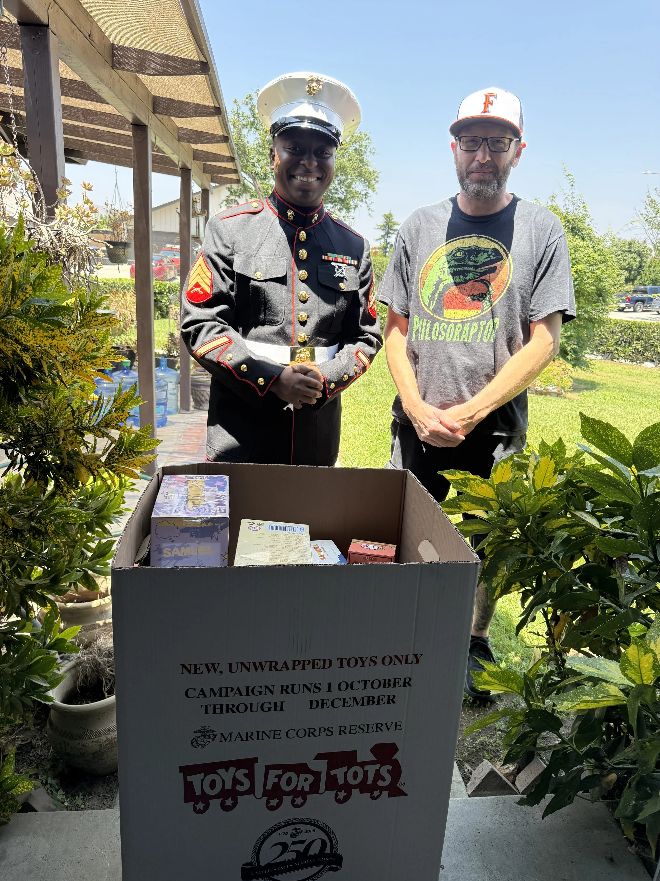 Toys for Tots School Supply Donation