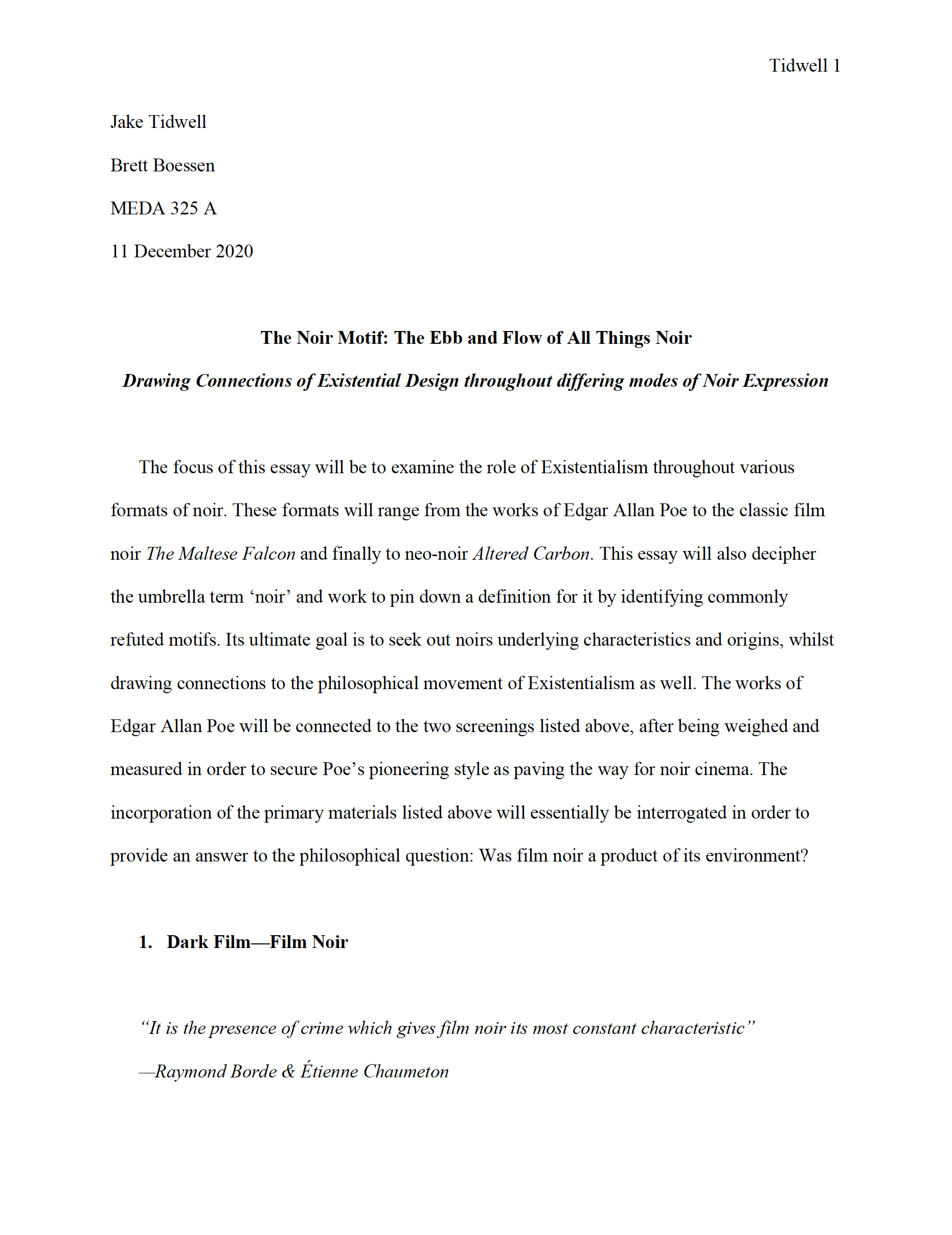 Undergraduate Thesis
