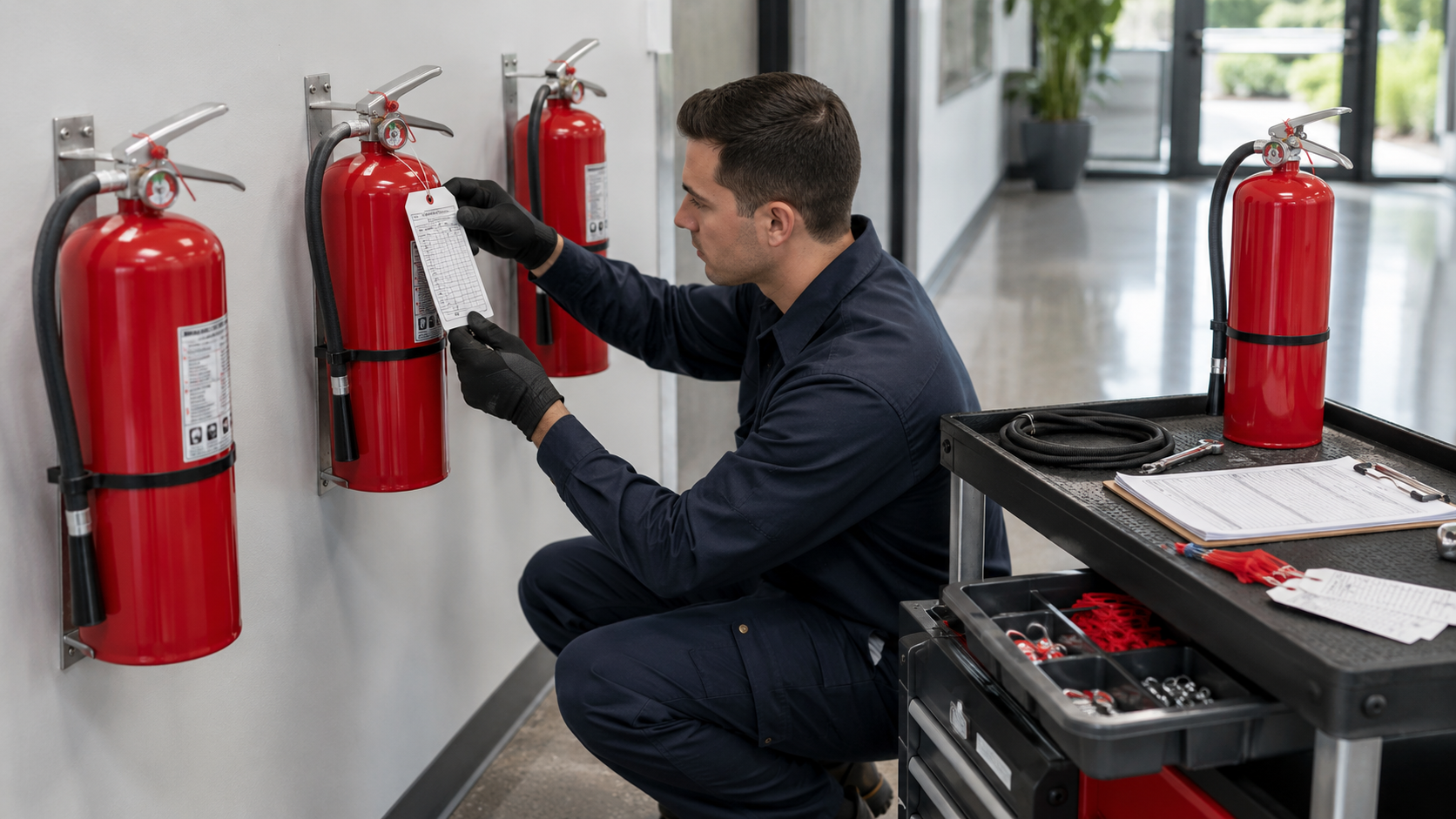 Fire Extinguisher Inspections & Hydro-Tests