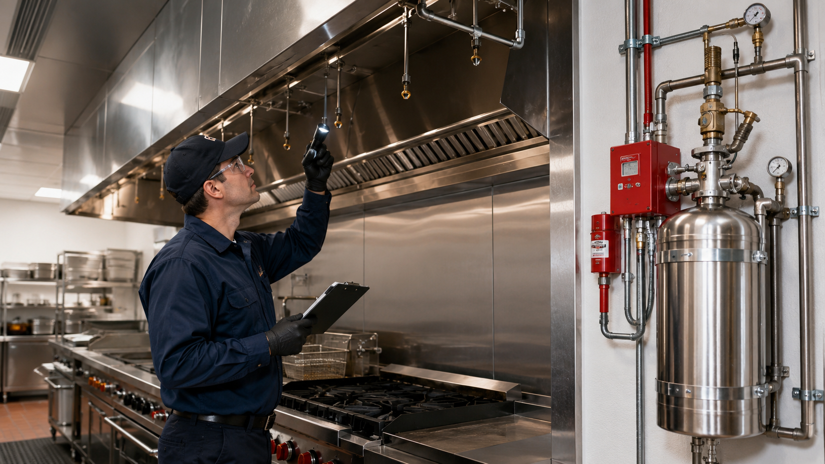 Commercial Kitchen Suppression Inspections