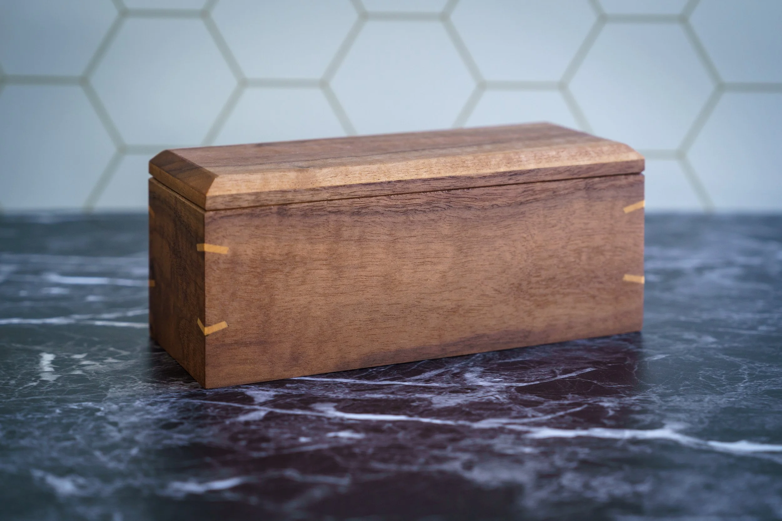 A Custom Walnut Box Built for Juggling Balls