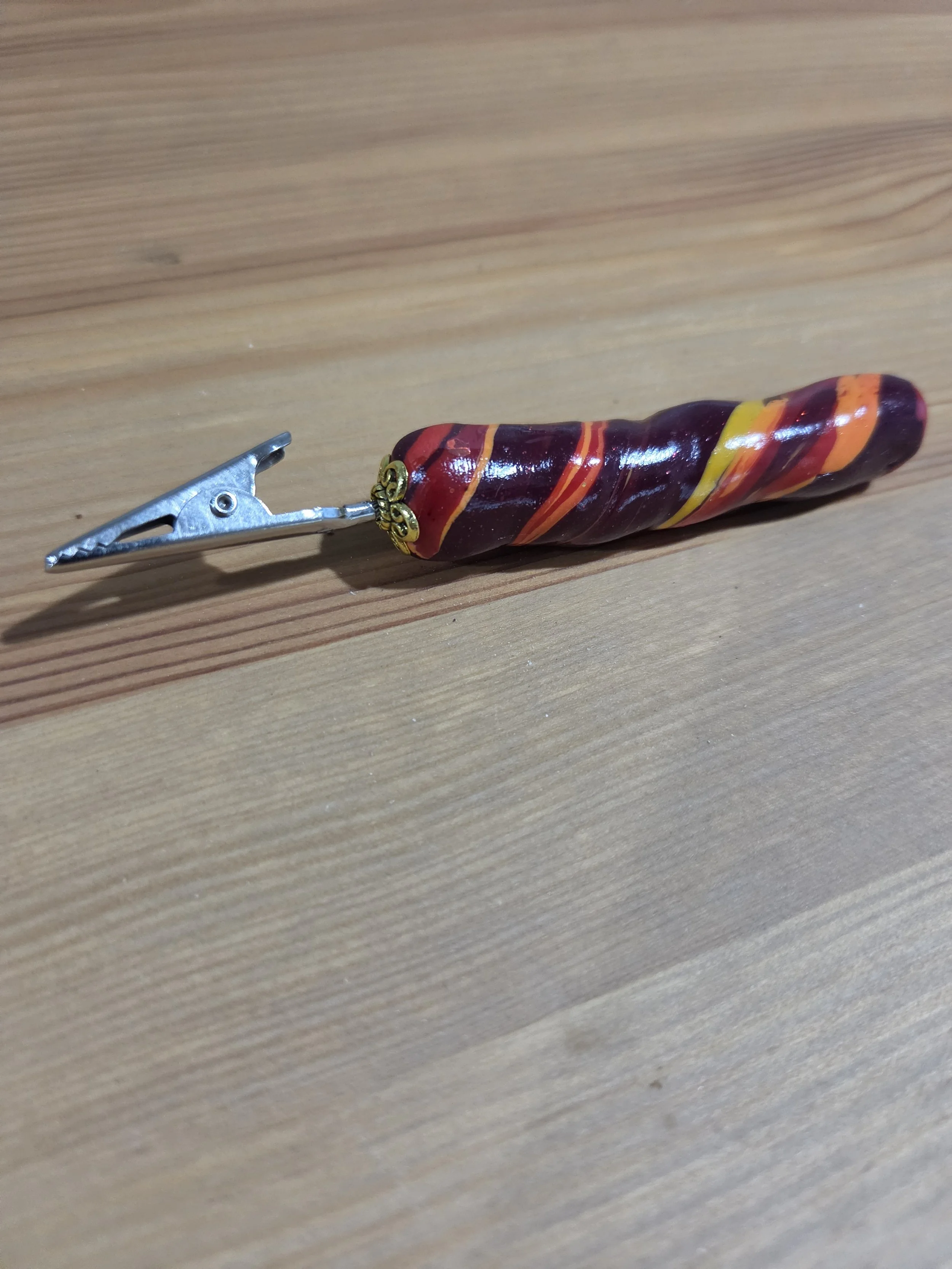 Resin Handcrafted Alligator Clip