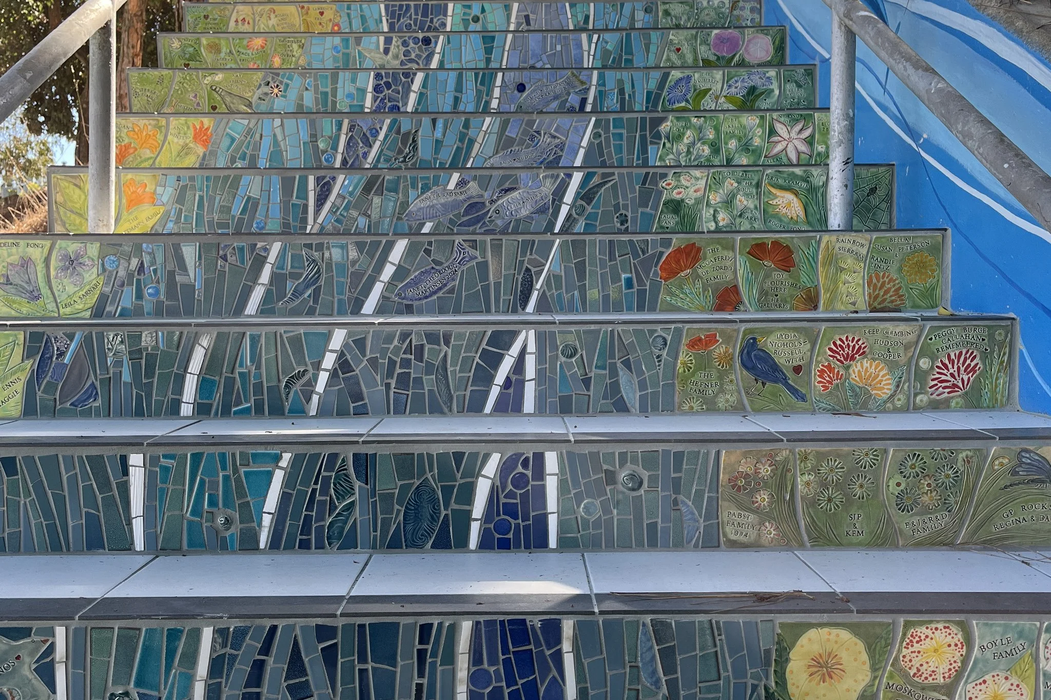 Burnside Tiled Steps 