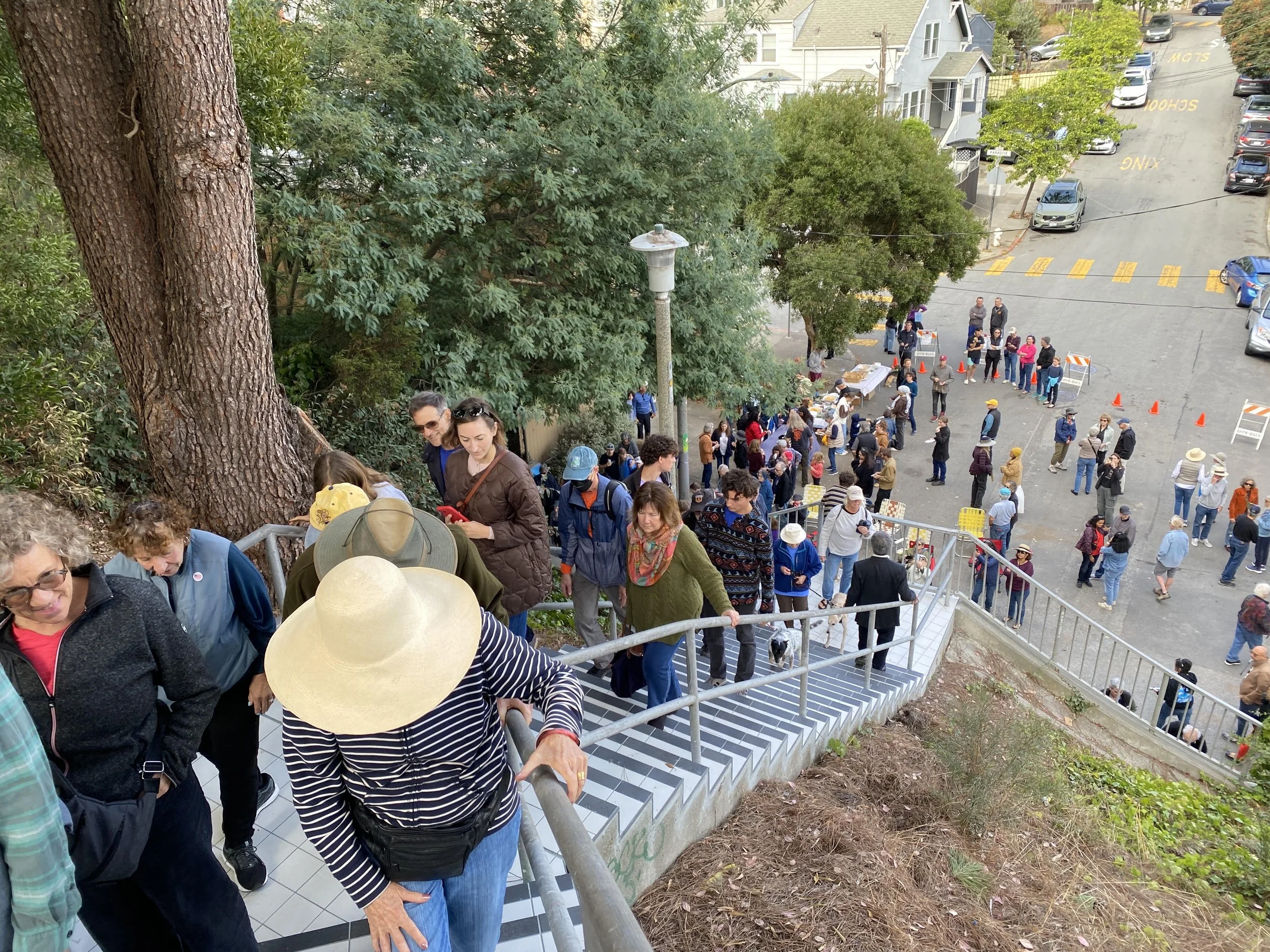 Burnside Tiled Steps — Glen Park Beautiful