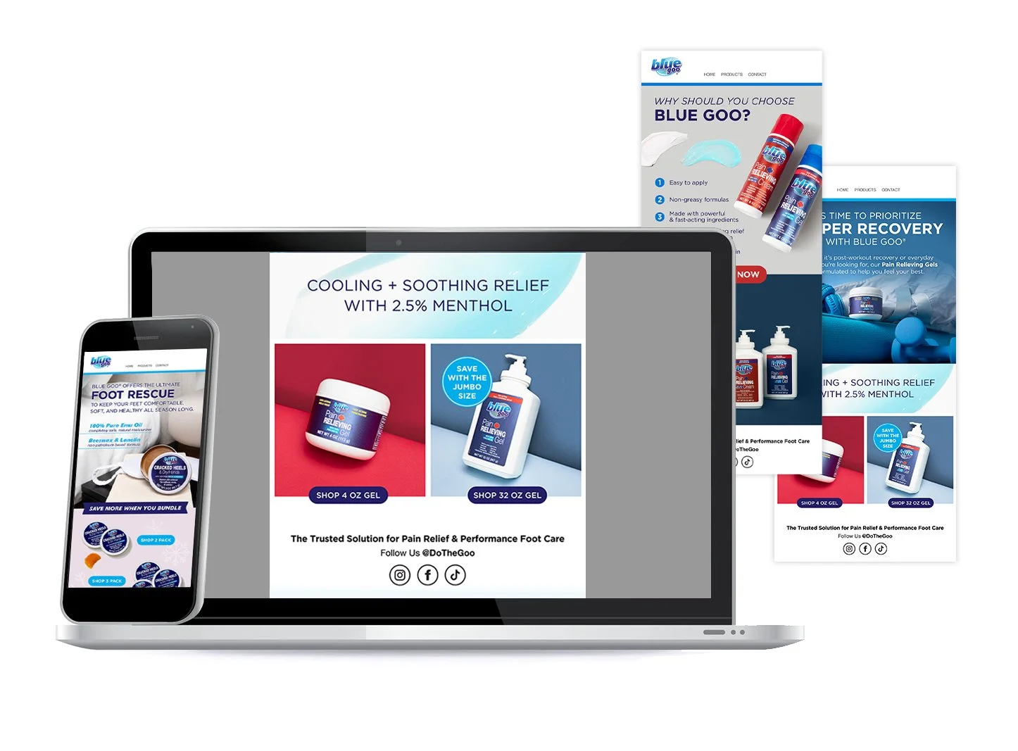 Blue Goo Email Designs
