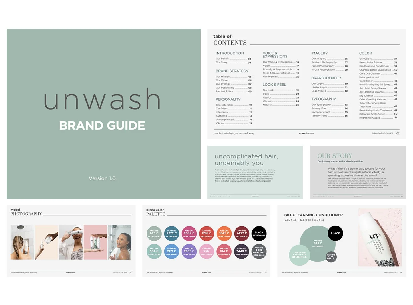 Unwash Brand Book