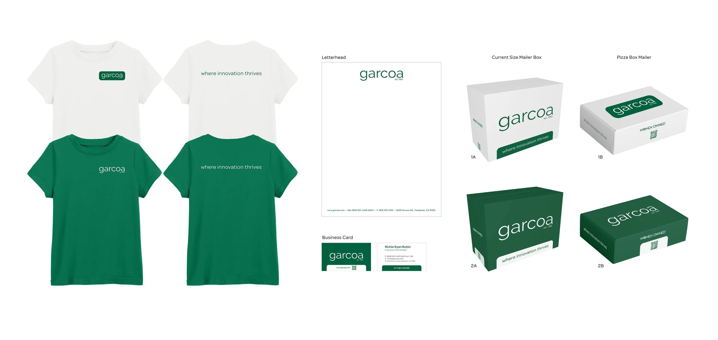 Garcoa Marketing Collateral