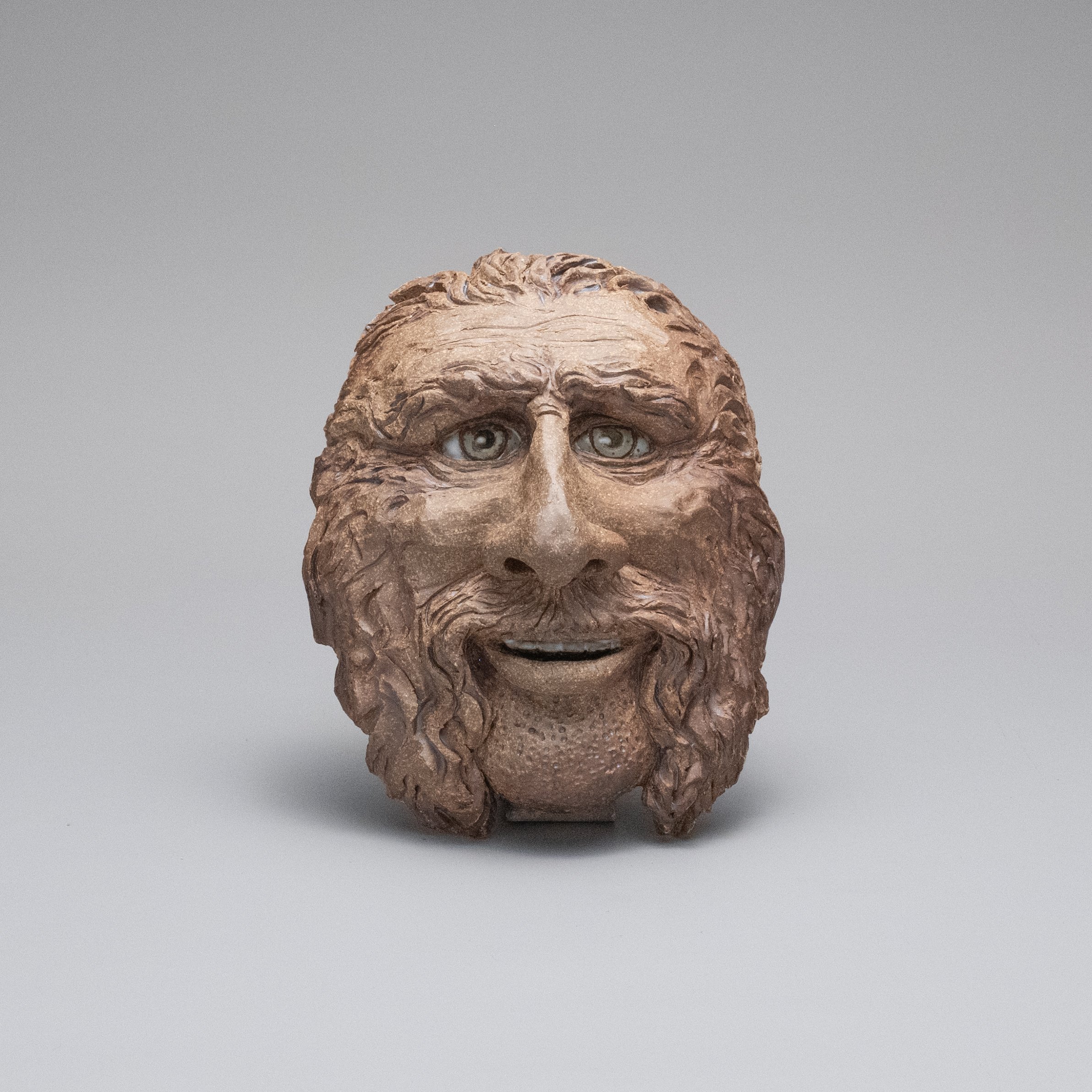 Goofy Garden Art:  Greeneyed Green Man