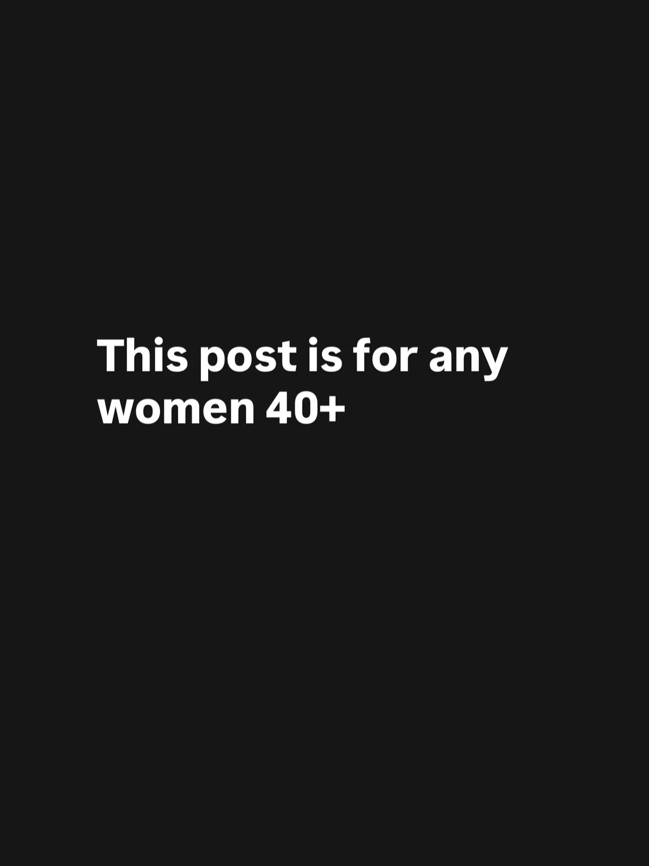@hellodose_ 

Longevity for women means understanding and treating according to your biology.