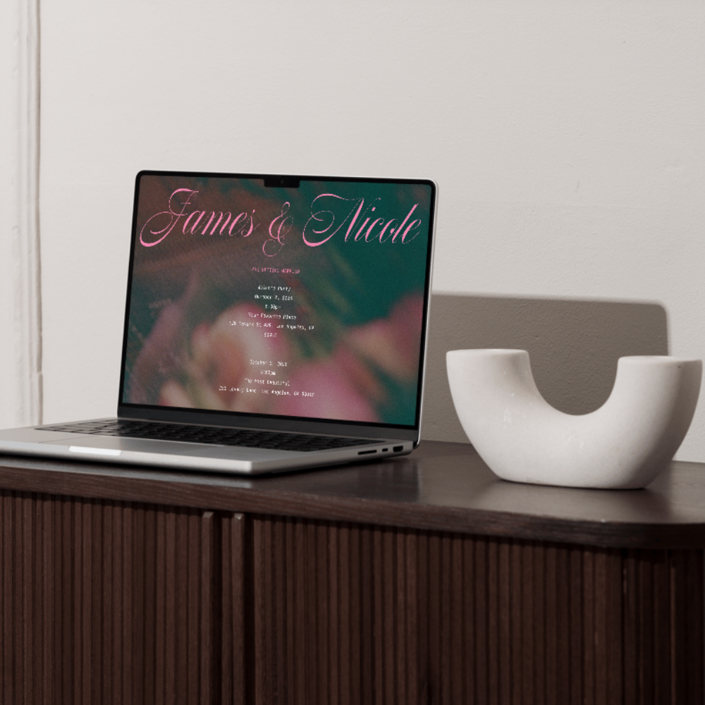 What Should a Wedding Website Include? A Complete Checklist for Couples