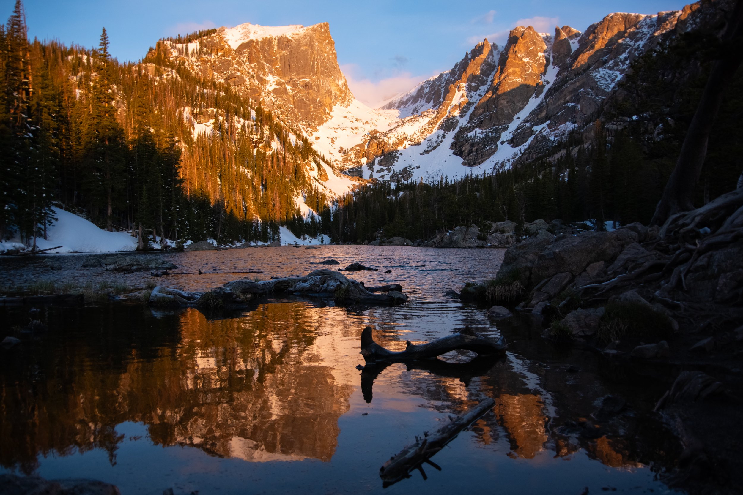 Morning Reflections in Rocky Mountain National Park