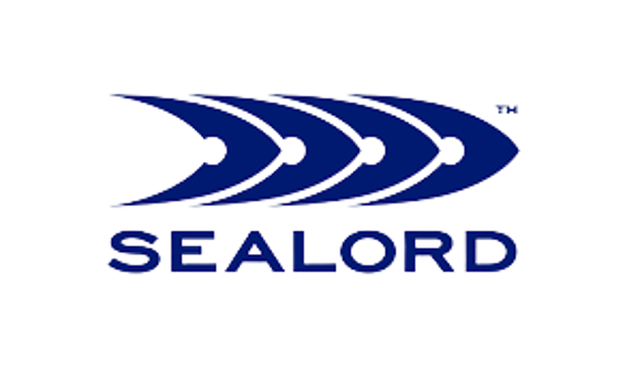 Logo with stylized waves and the text 'Sealord' underneath.