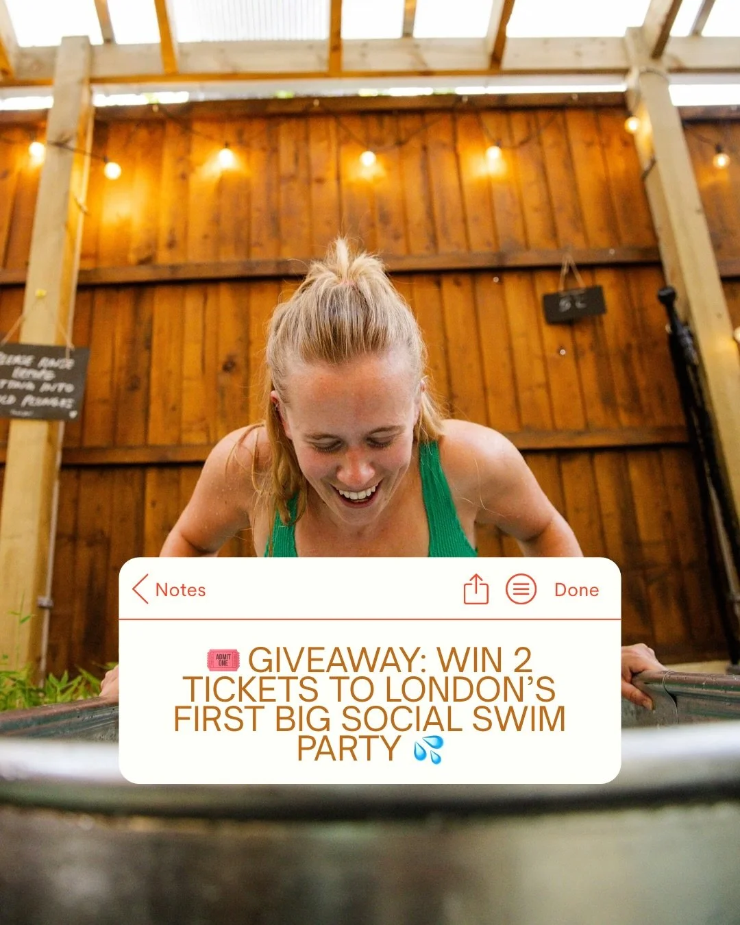 🎟️ GIVEAWAY TIME 💦

We&rsquo;re giving away 2 tickets to London&rsquo;s first BIG social swim party - the SEXY SUMMER SOIR&Eacute;E at Brockwell Lido 🌞

For one special evening, @chilly.dippers @girlydips &amp; @swim_peeps are coming together for 