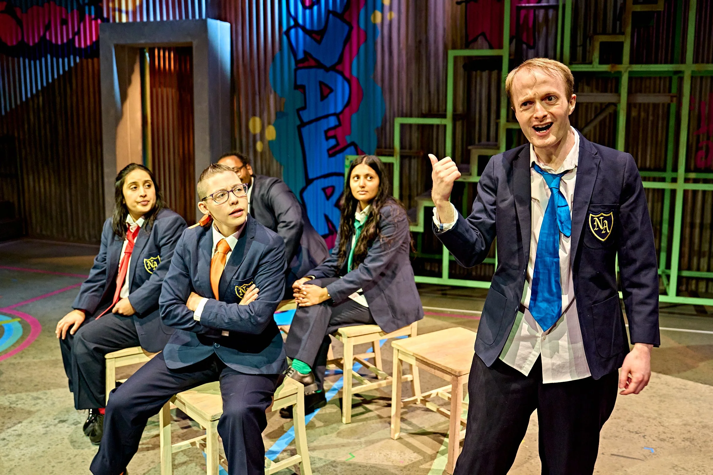 (L-R) Tejal Purohit, Lee Gray, Christian Obokoh, Safiyyah Khan and Joseph Allen - Photography by Manuel Harlan.jpg