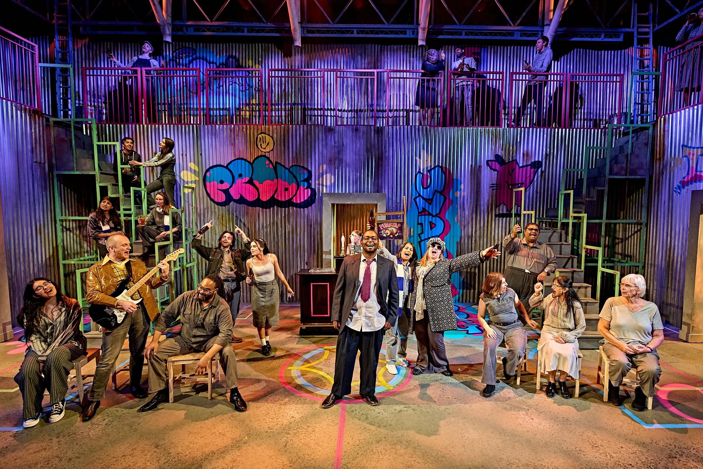 (Centre) Christian Obokoh and the cast of FANTASTIC FOXES - Photography by Manuel Harlan (1).jpg