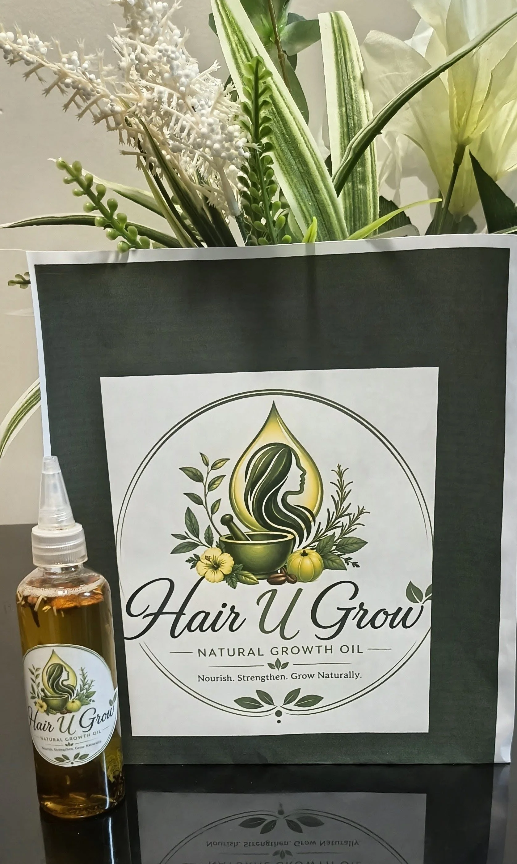 120 mL Natural hair oil