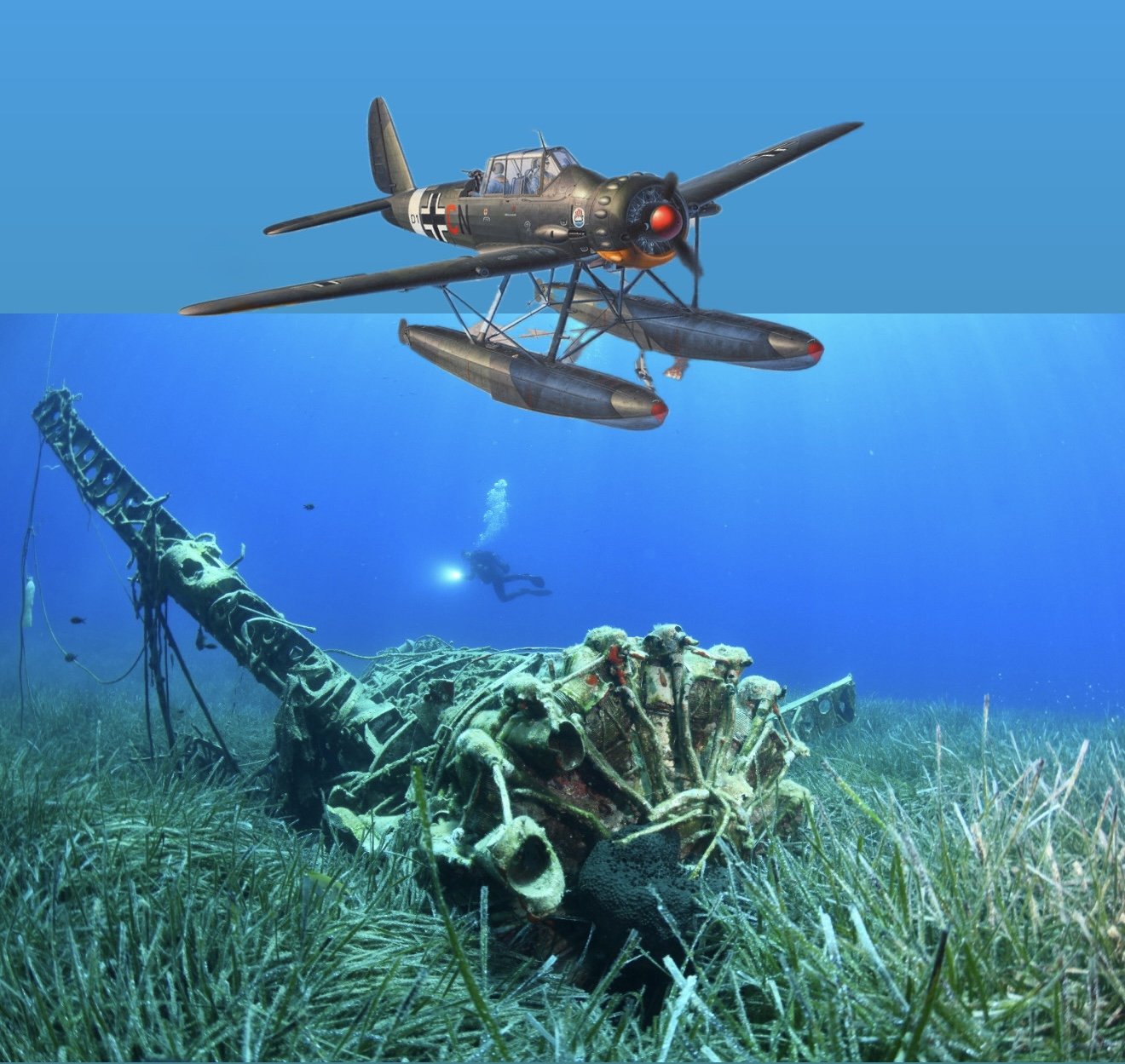 Arado AR 196, Irakleia (Naxos), Greece