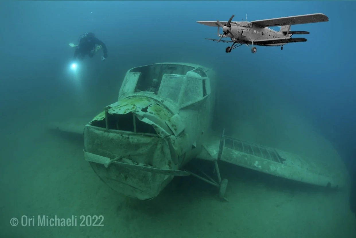 Zero plane by the Sea Passion hotel, Palau (Copy)