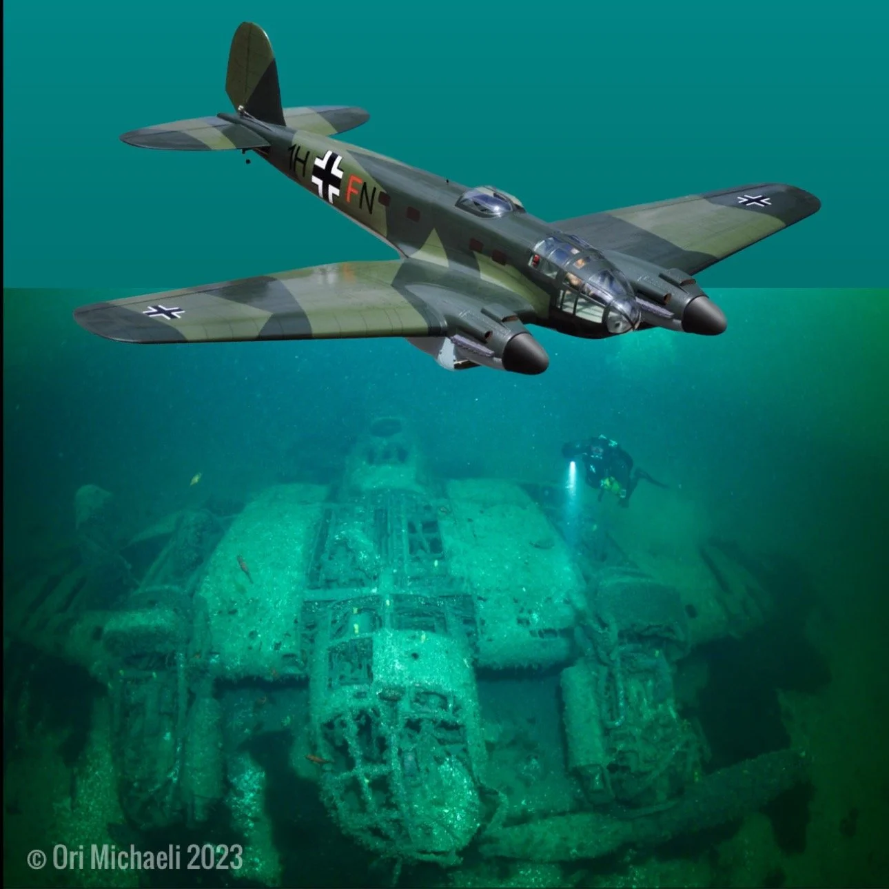 Heinkel He111, Buvikvoll, Norway
