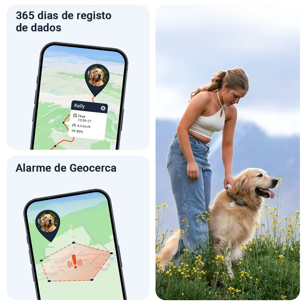 LOCALIZADOR GPS PARA CÃES - PAJ GPS