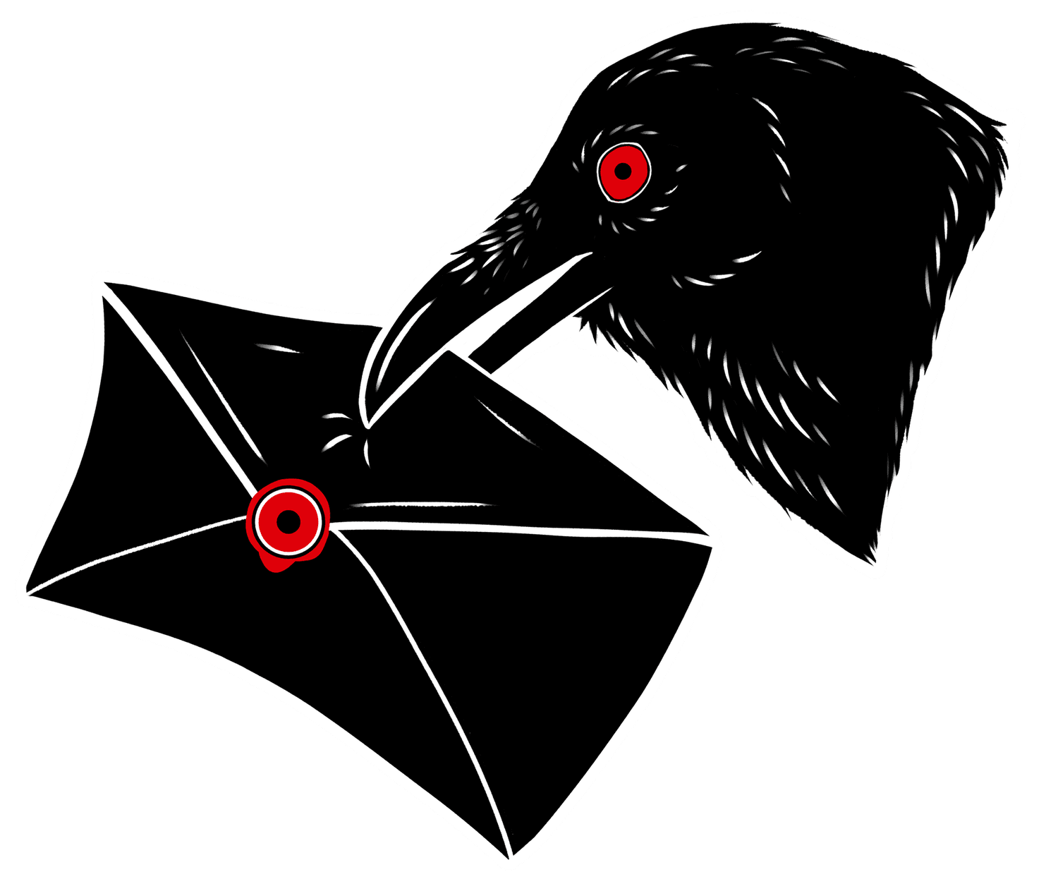 Corvid Courier Art